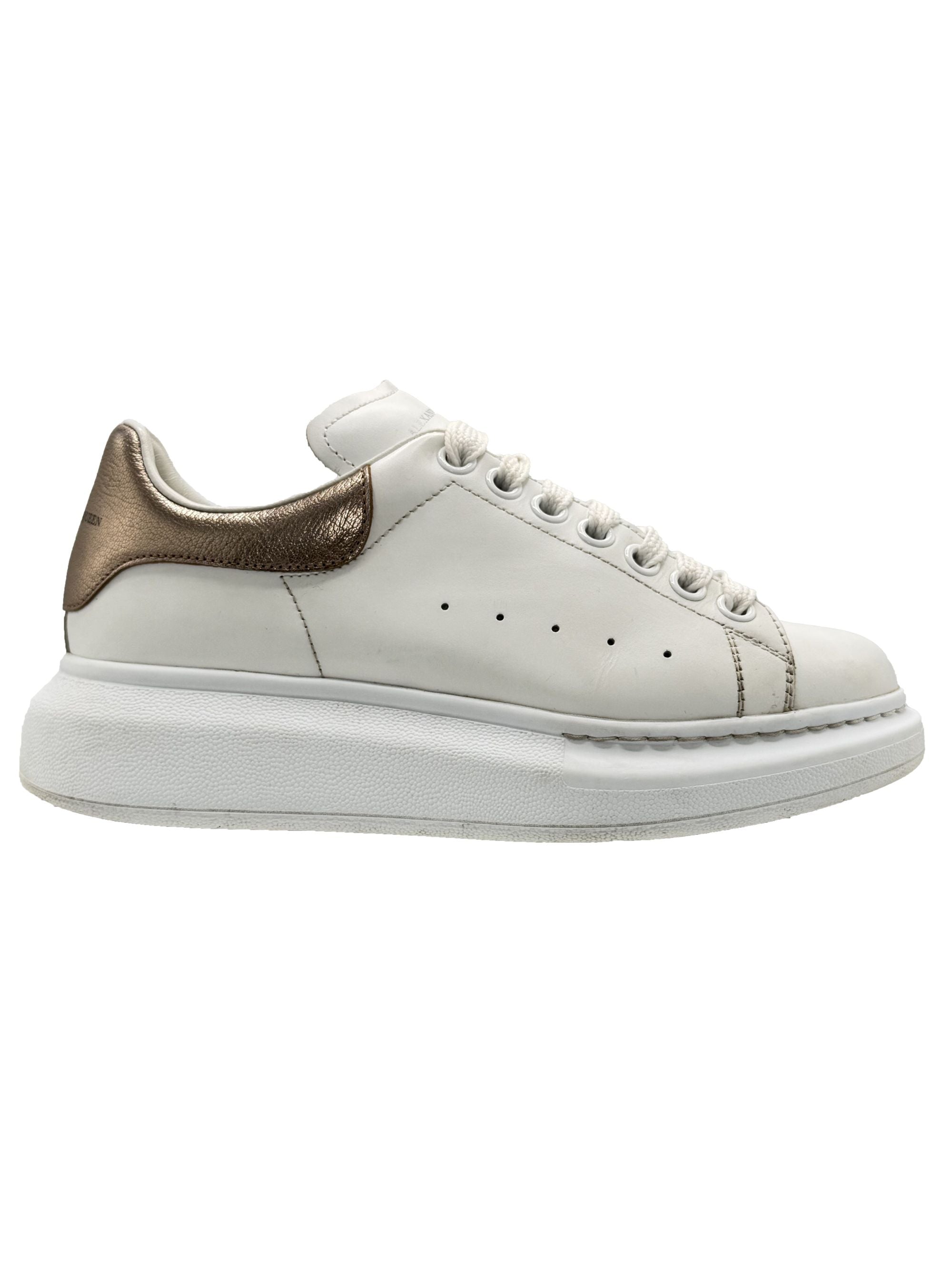Alexander McQueen Oversized Sneakers - Rose Gold Alexander McQueen