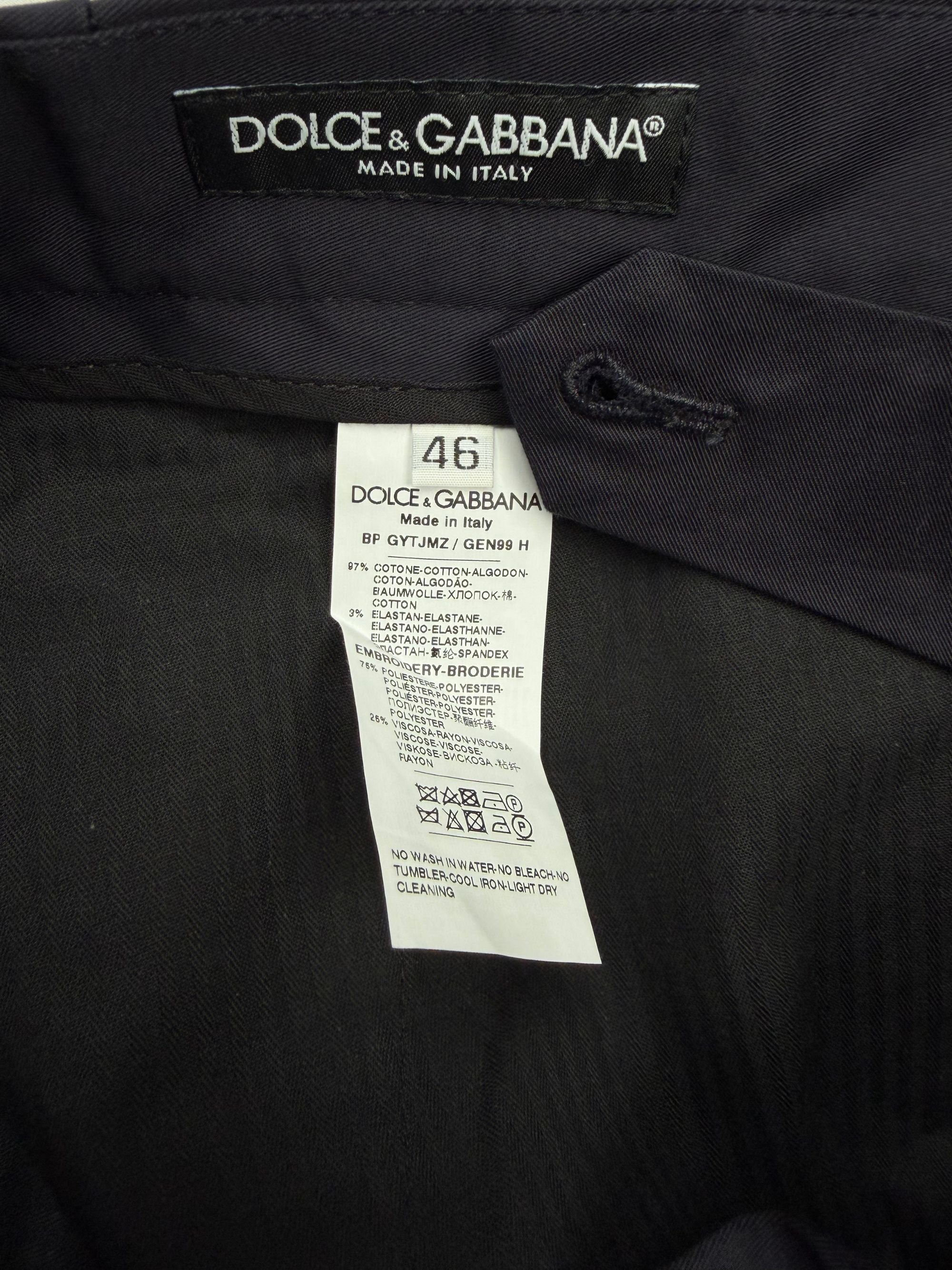 Dolce & Gabbana Logo Chino Shorts (Unused)
