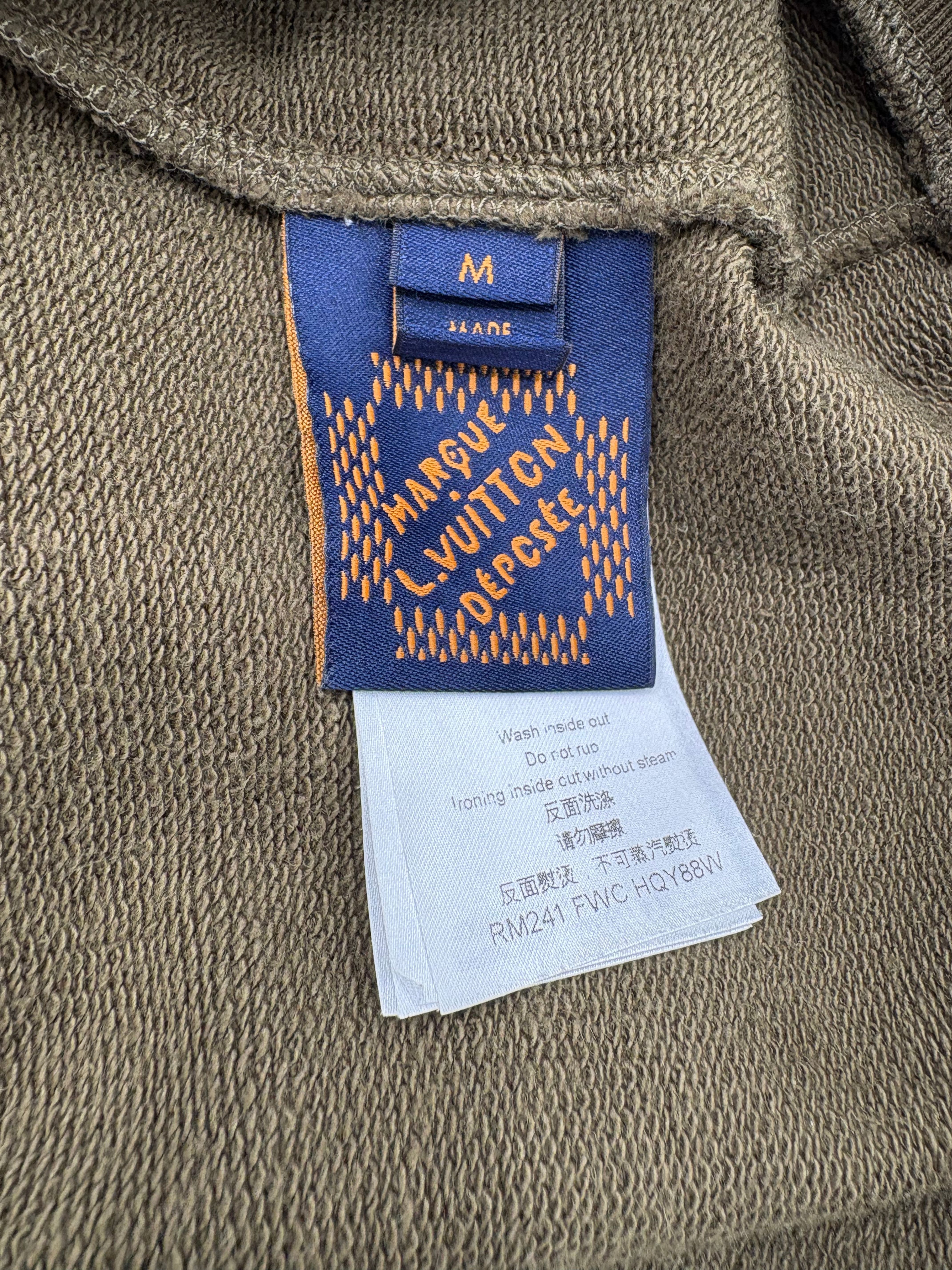 Louis Vuitton Lovers Signature Crewneck - Khaki (Unused) Louis Vuitton