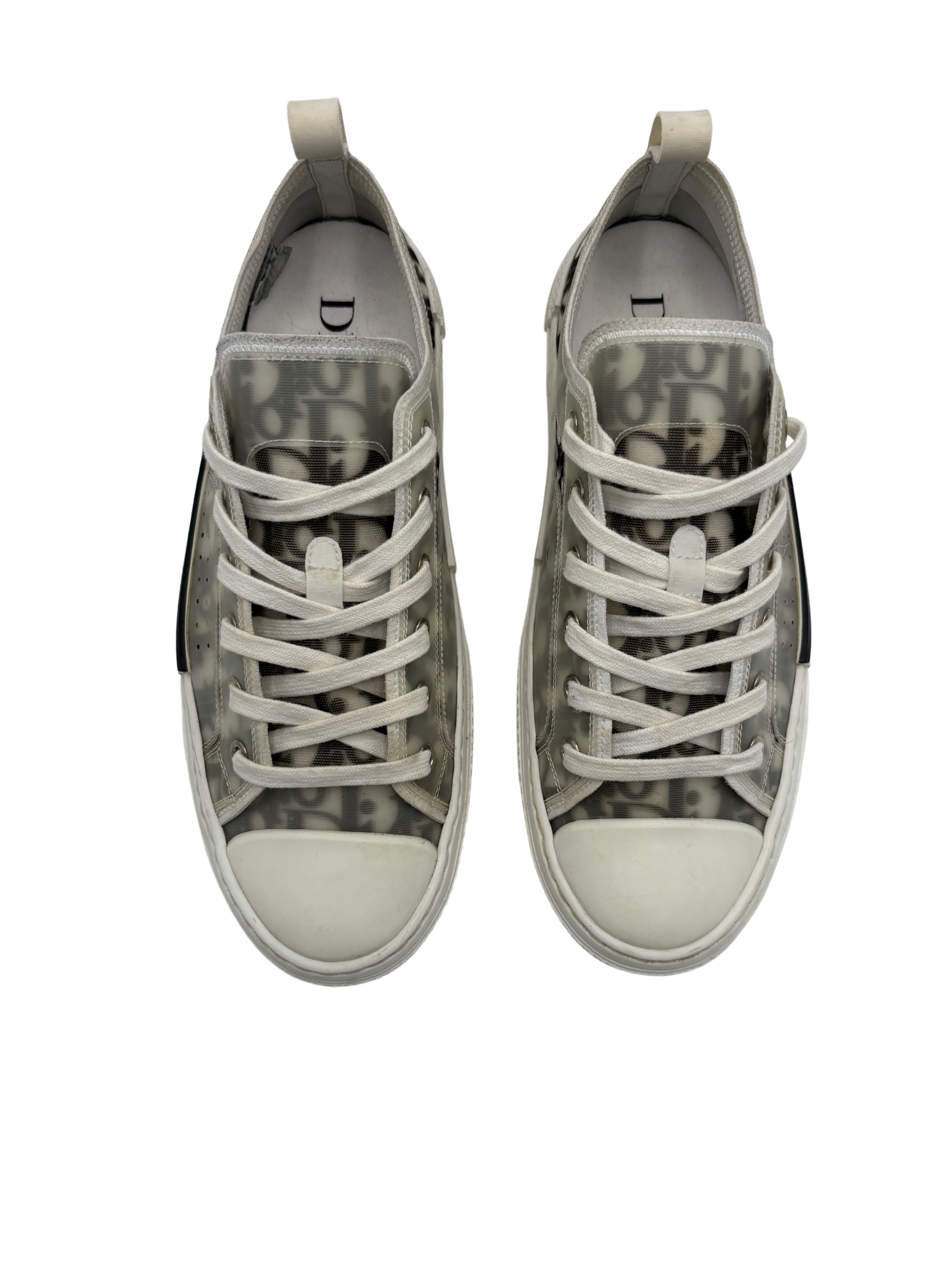 Dior B23 Low Trainer - White Dior