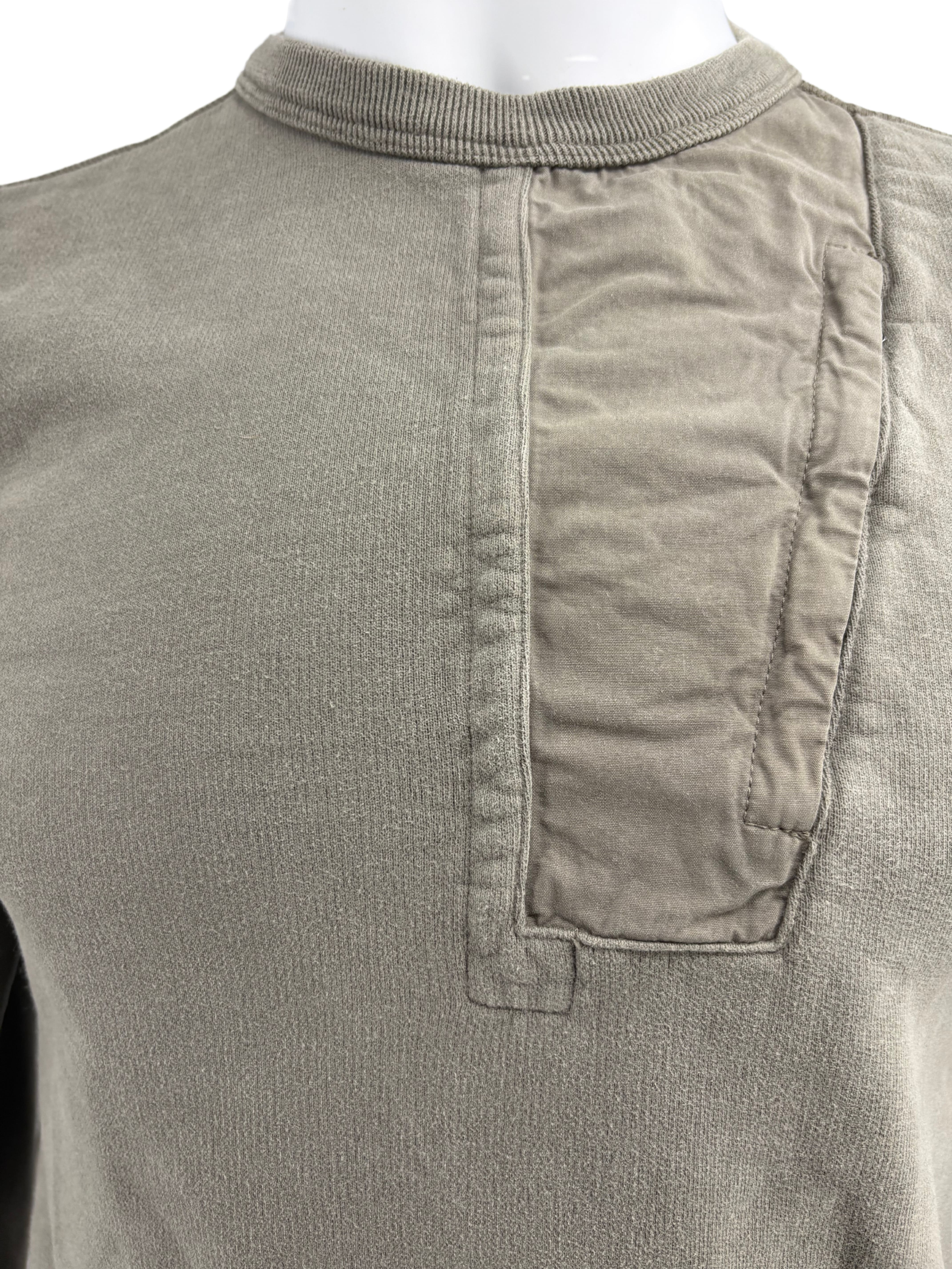 KIDS - Stone Island Badge Sweatshirt - Khaki Stone Island