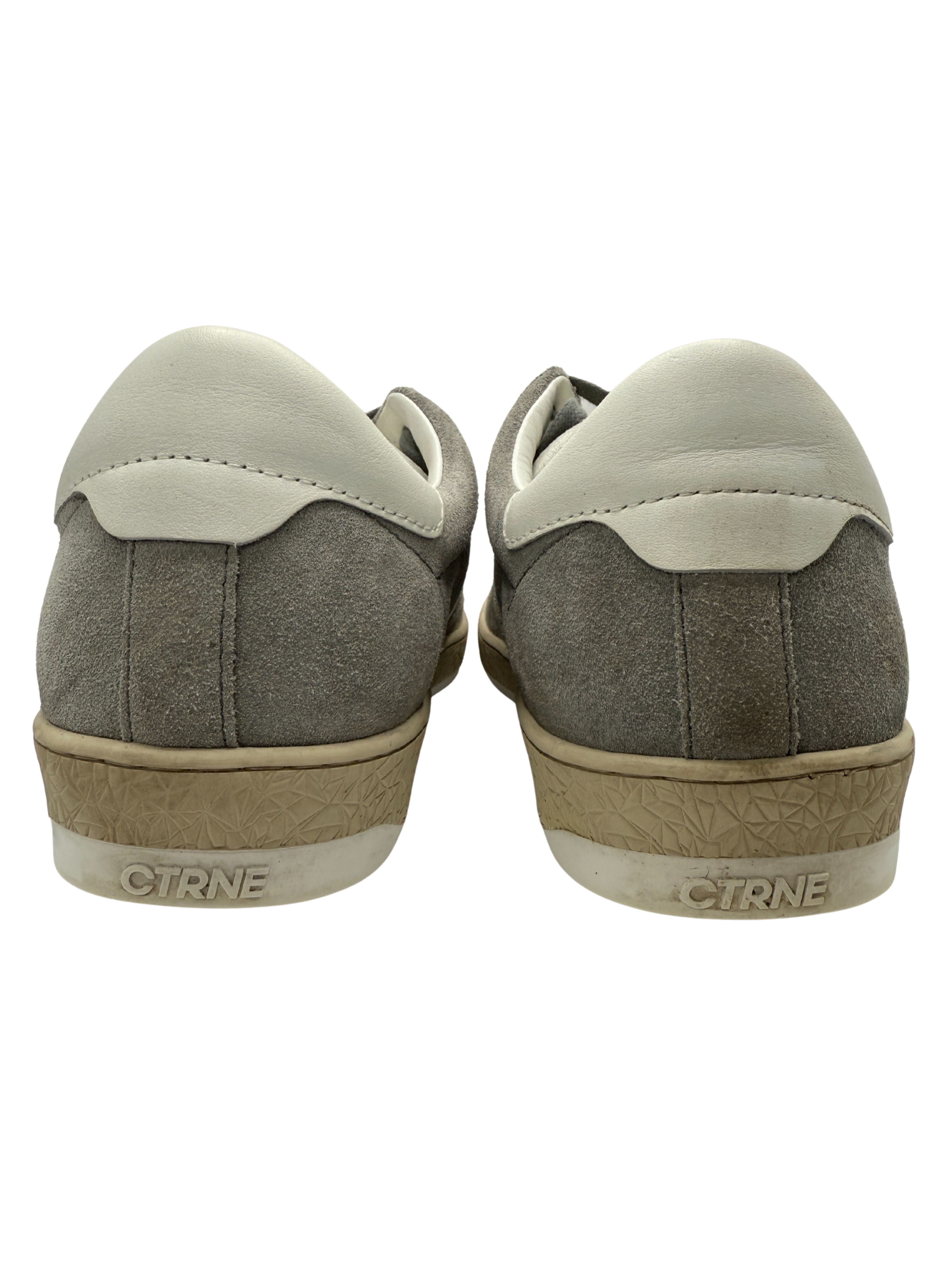 CTRNE Geode Suede Low Top Sneakers - Grey CTRNE