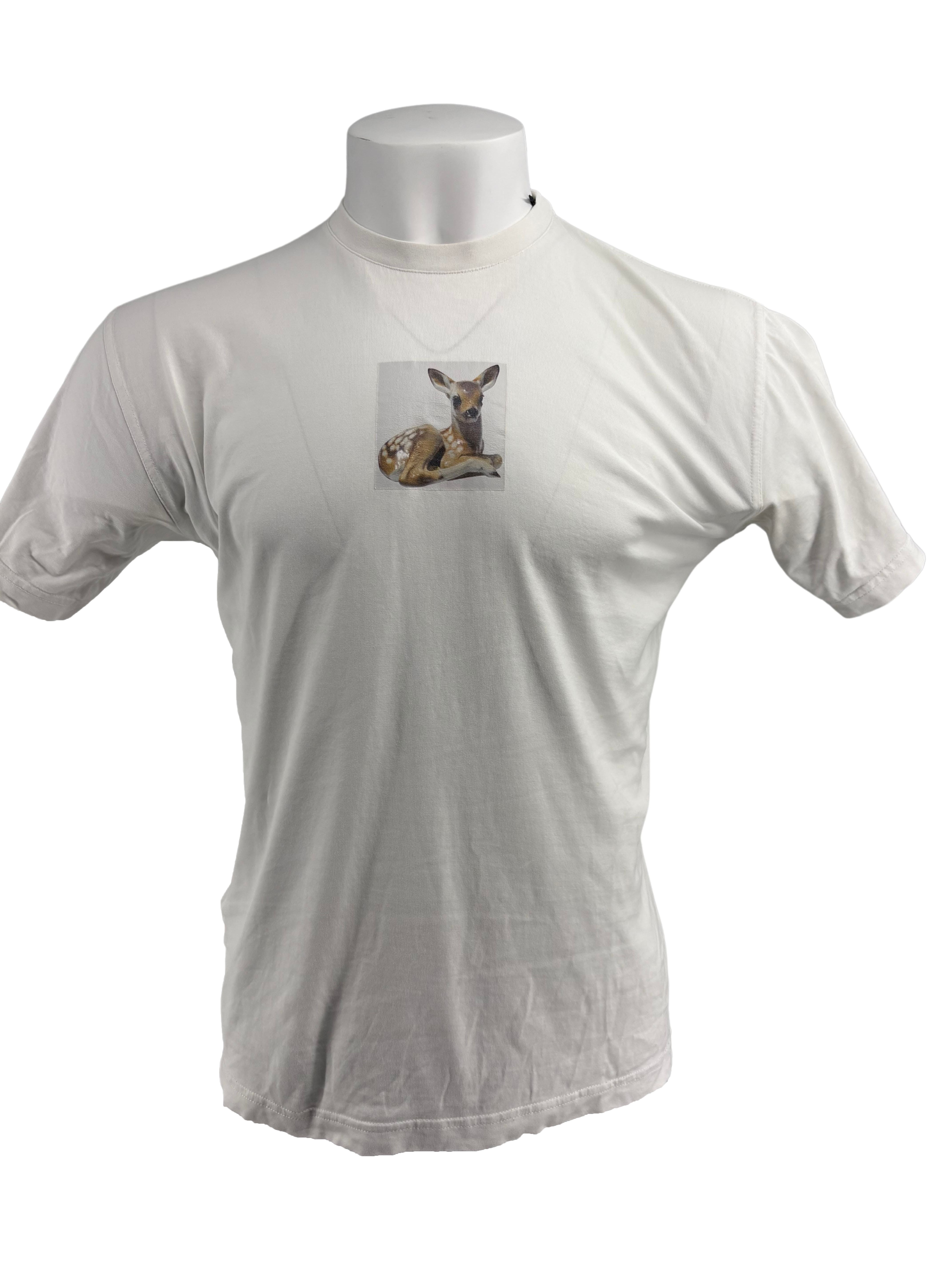Burberry Deer T-Shirt - White Burberry