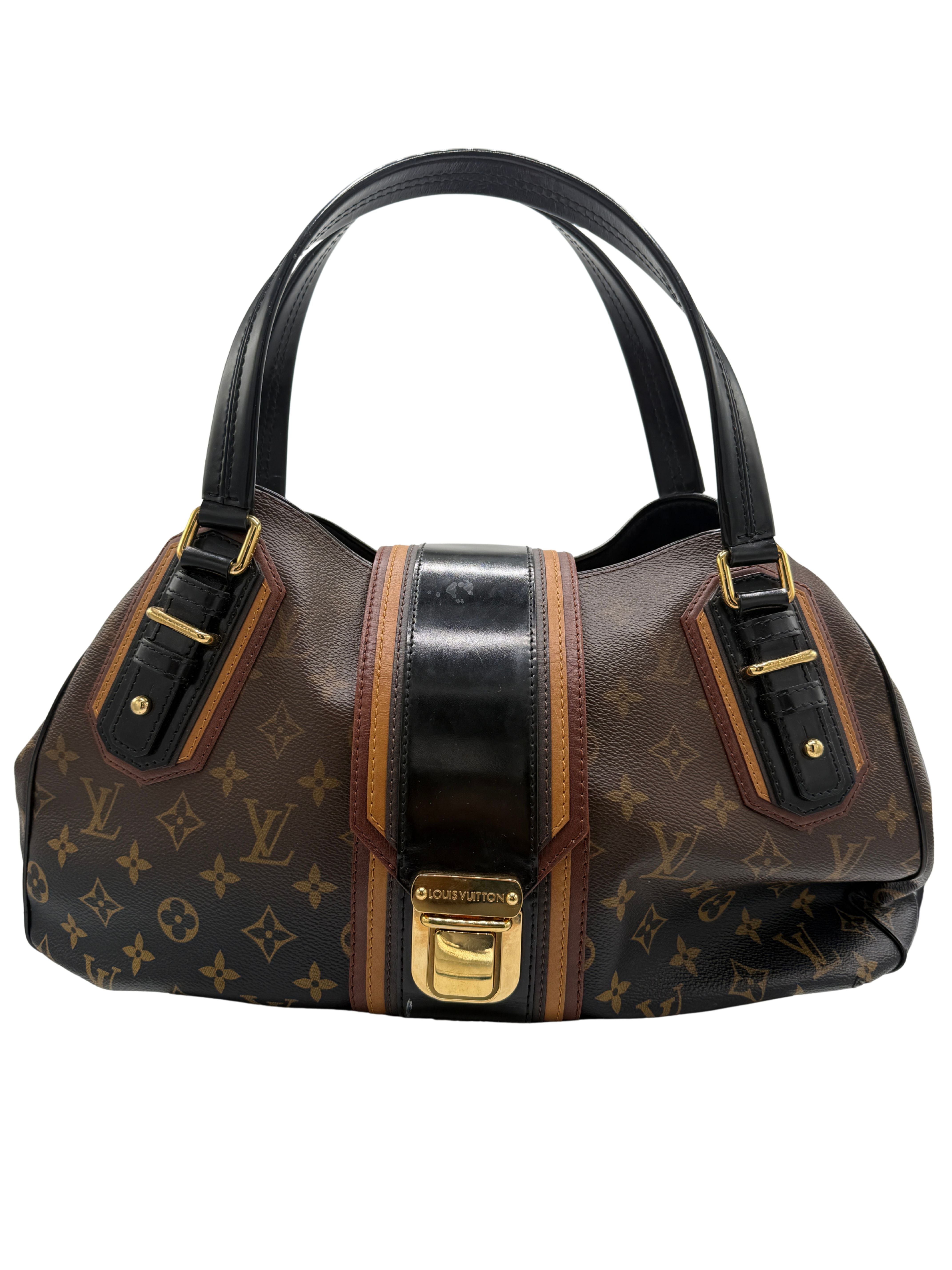 Louis Vuitton Noir Monogram Mirage Griet Bag - Brown