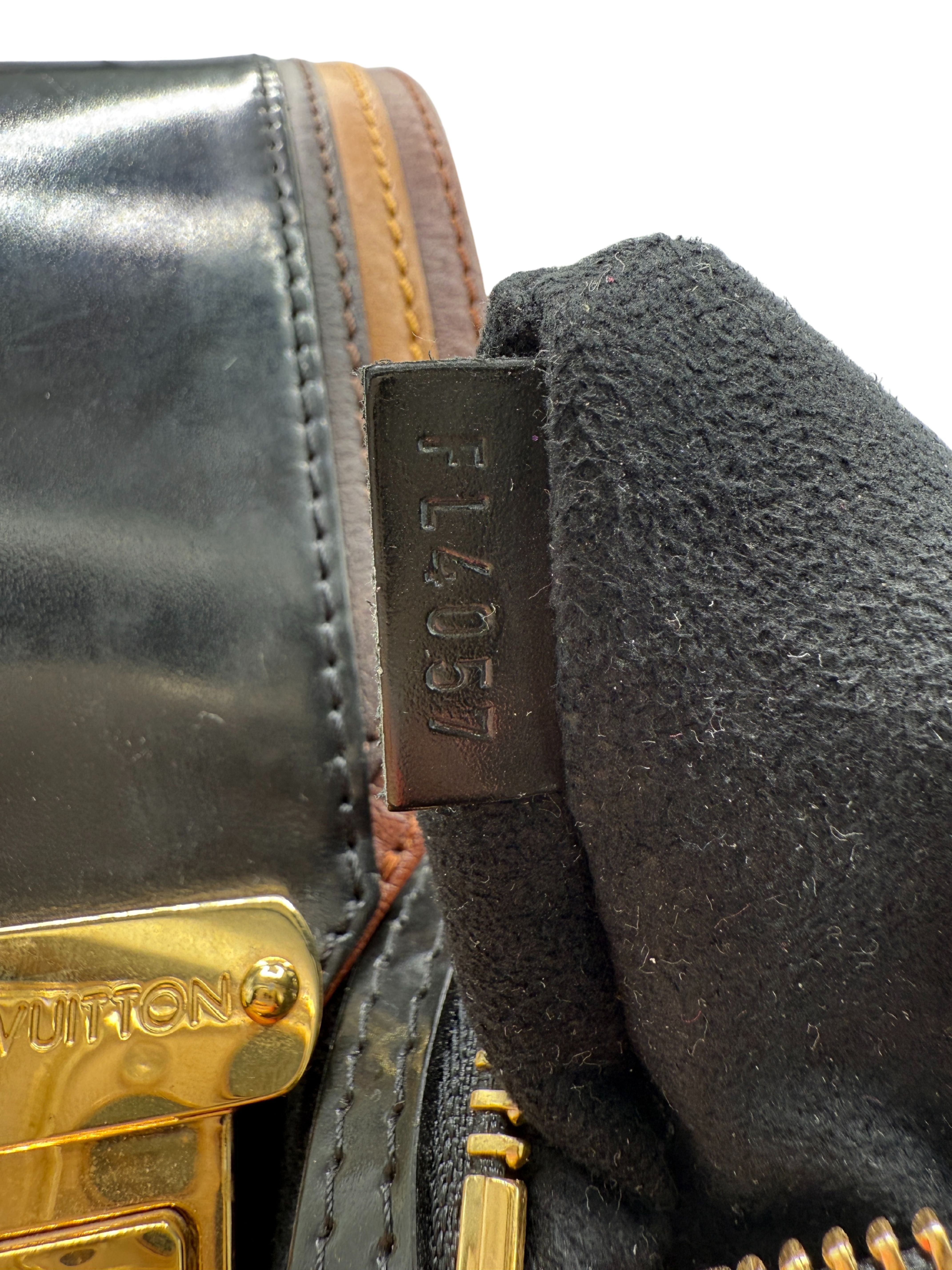 Louis Vuitton Noir Monogram Mirage Griet Bag - Brown