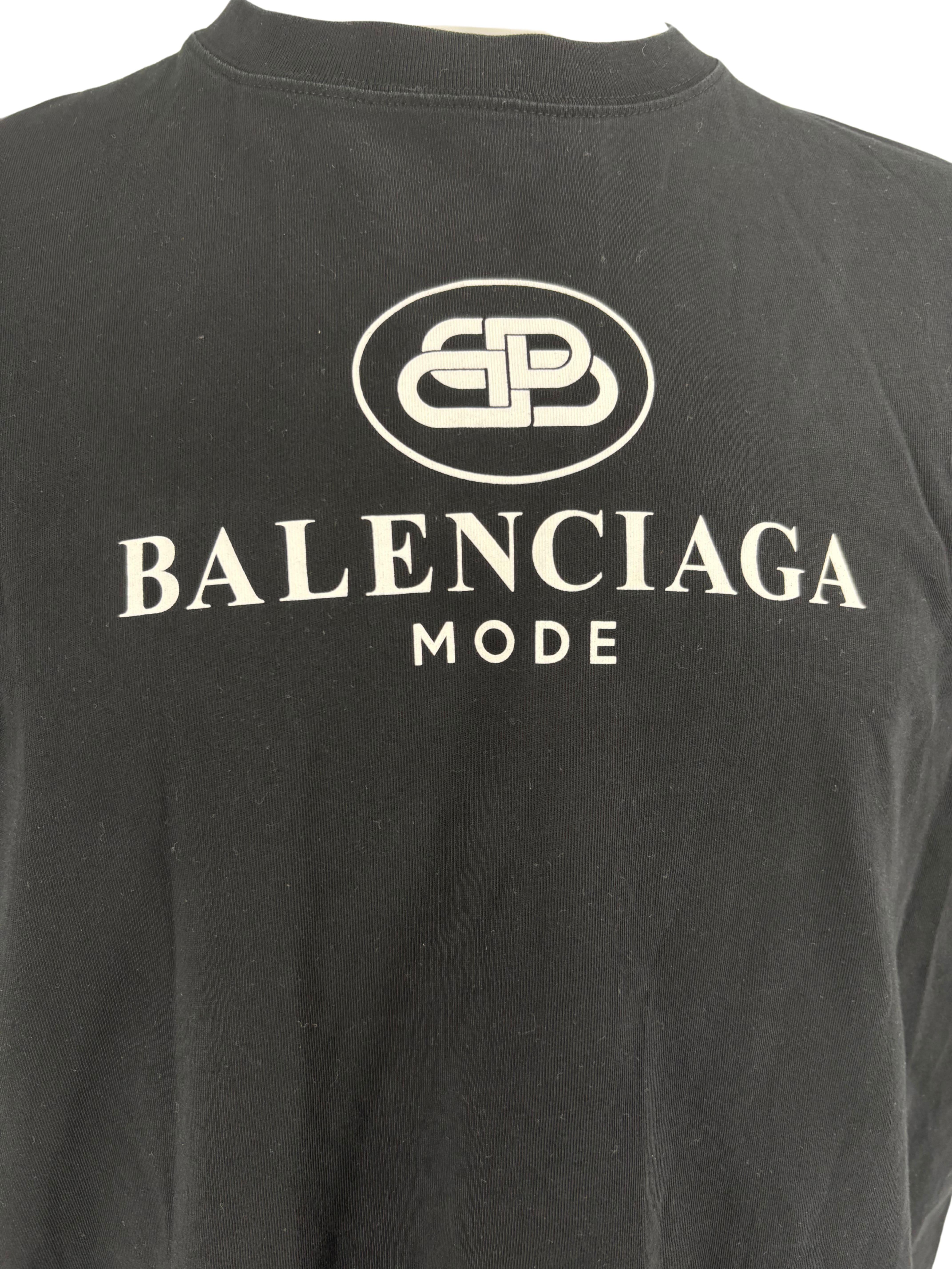 Balenciaga Mode T shirt - Black Balenciaga