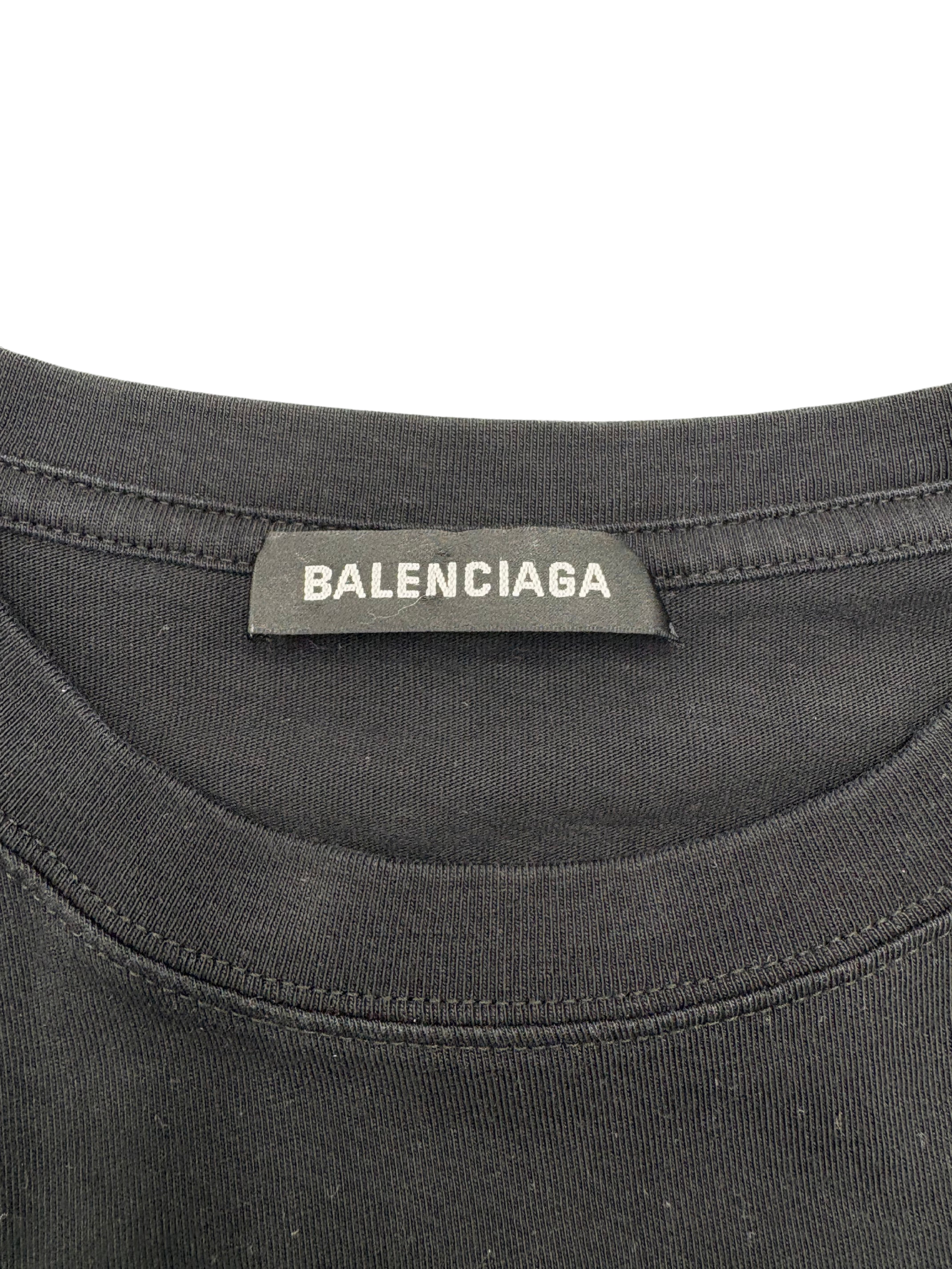 Balenciaga Mode T shirt - Black Balenciaga