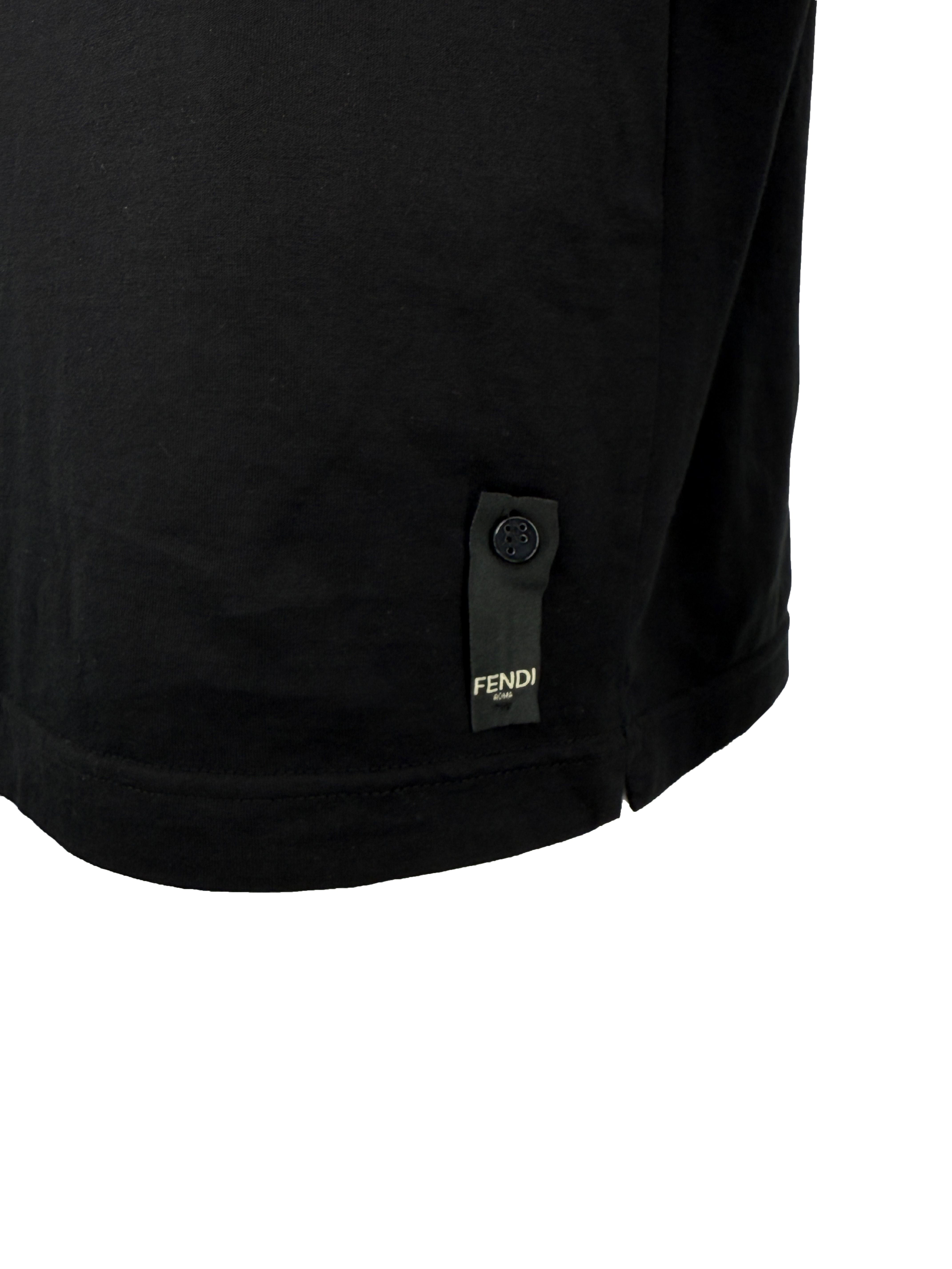 Fendi Bag Bugs T-Shirt - Black Fendi