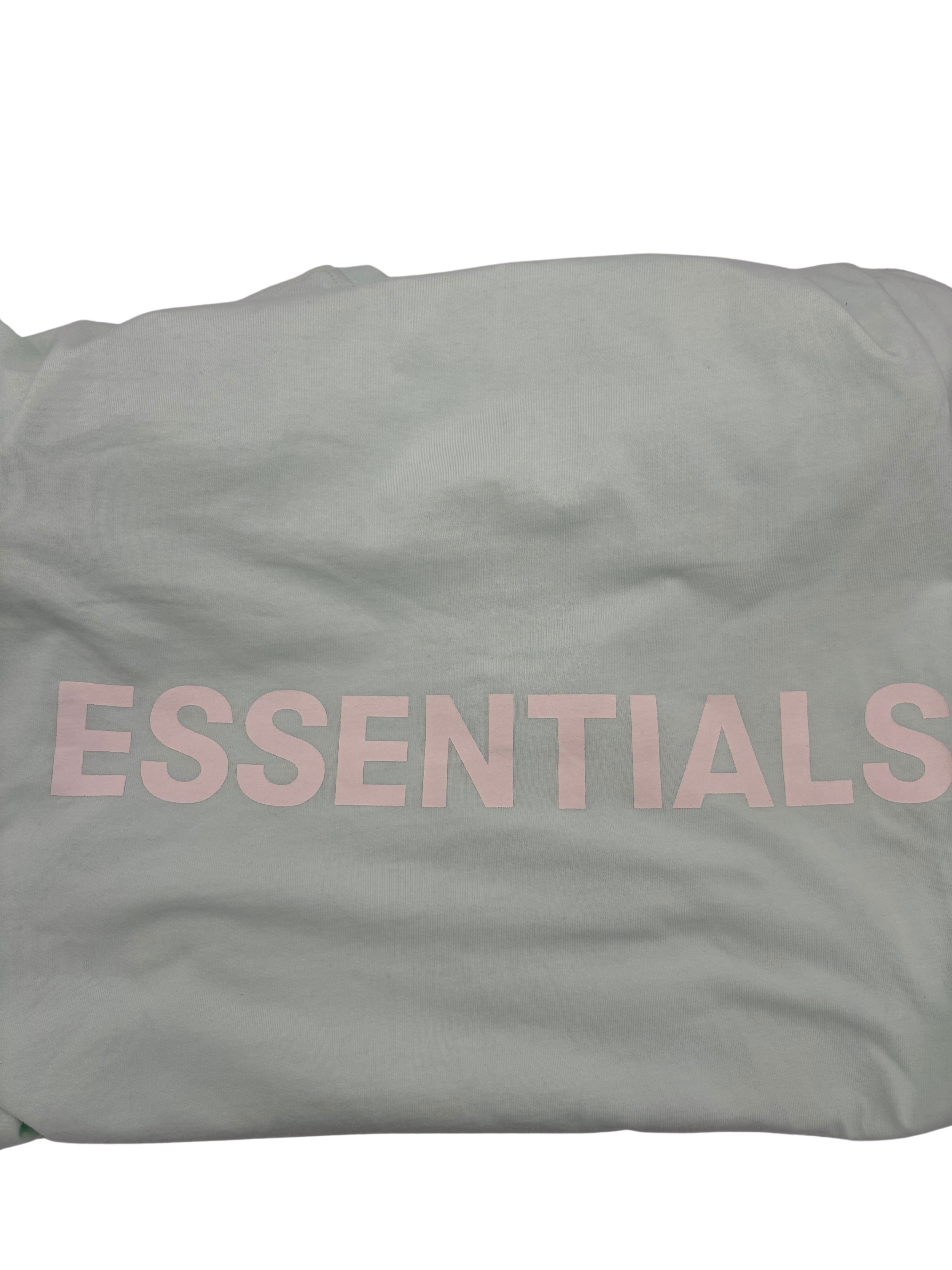 Essentials Fear Of God Boxy Long Sleeve Tee - Green Essentials