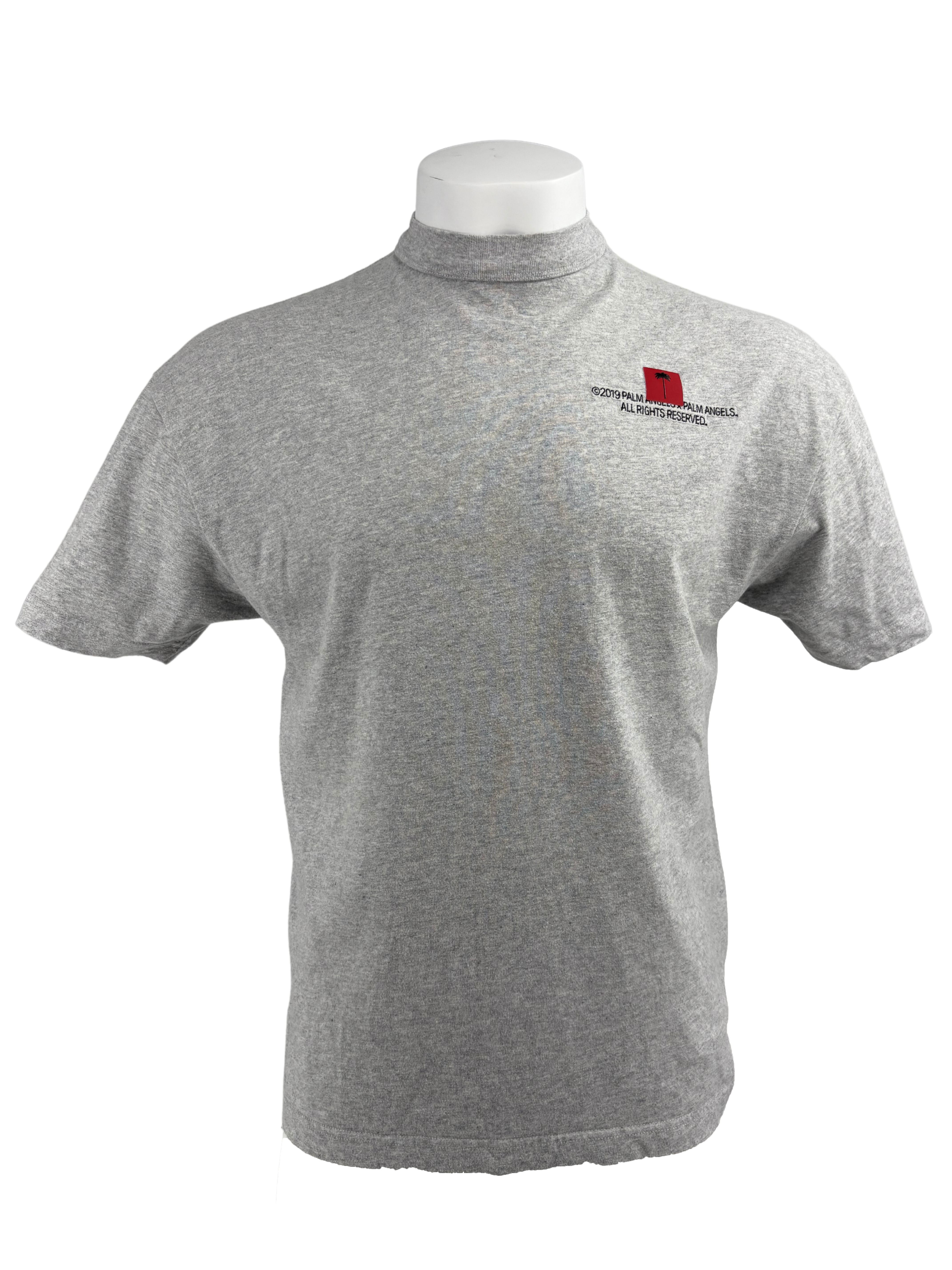 Palm Angels "Palm x Palm" T-Shirt - Grey Palm Angels