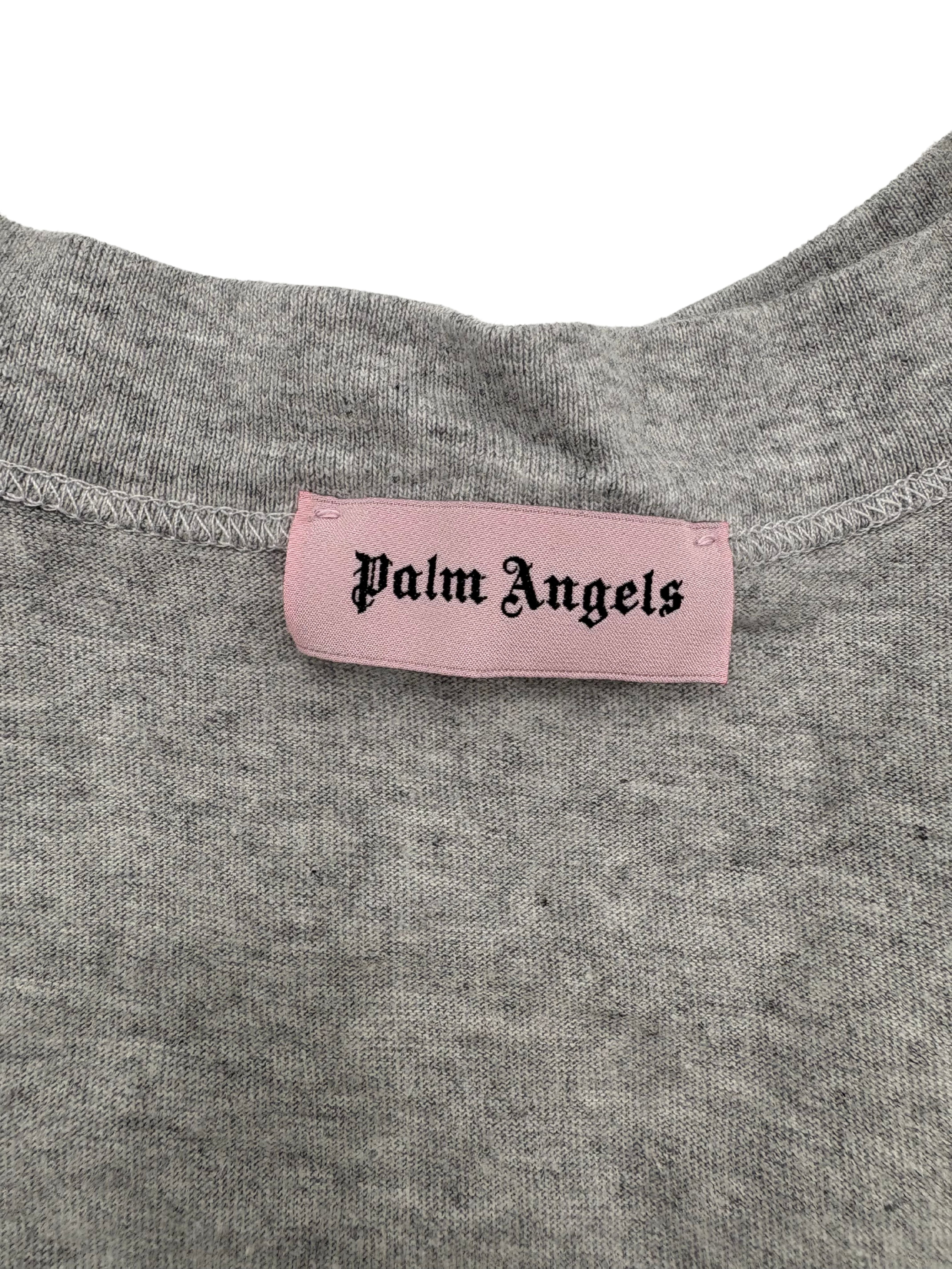 Palm Angels "Palm x Palm" T-Shirt - Grey Palm Angels