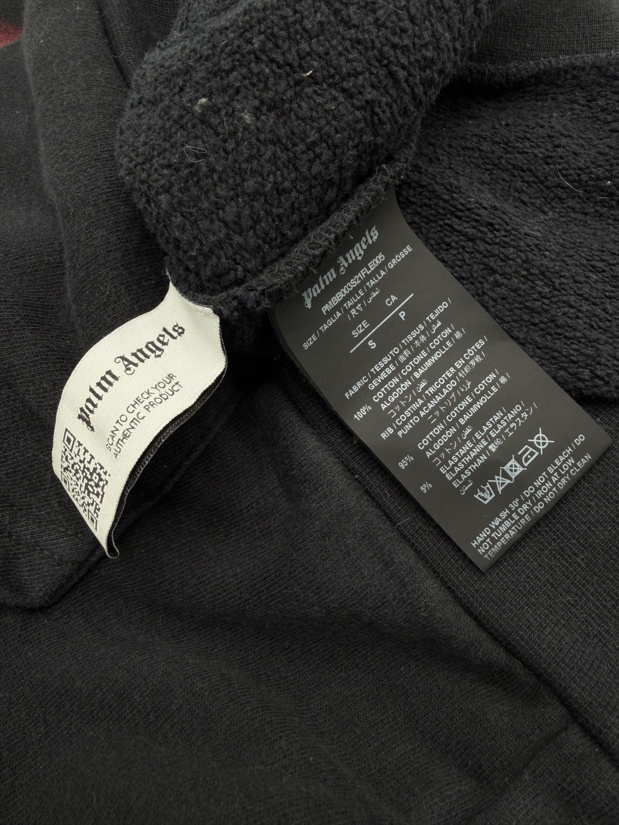Palm Angels Spray Tokyo Hoodie - Black Palm Angels