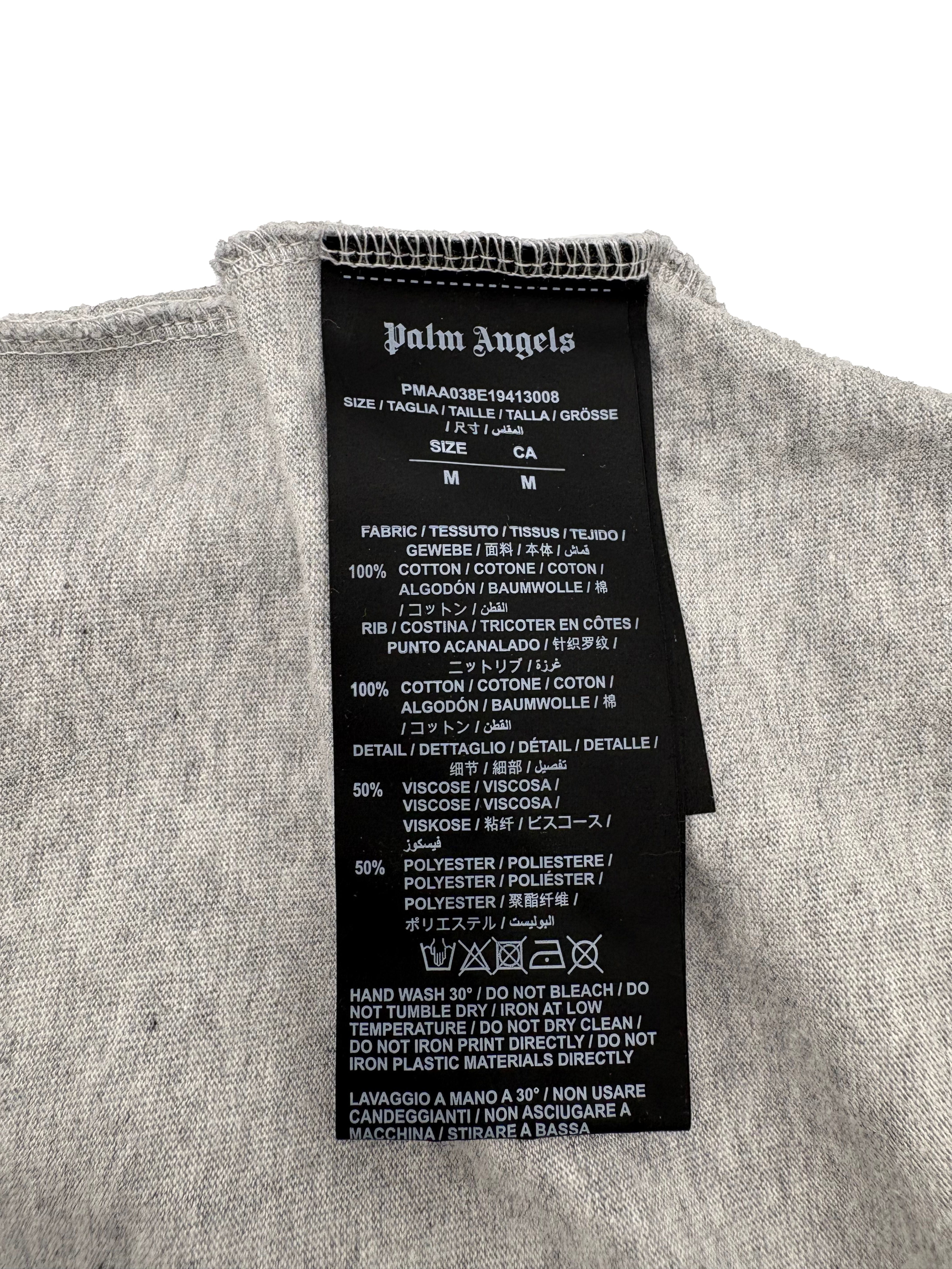 Palm Angels "Palm x Palm" T-Shirt - Grey Palm Angels