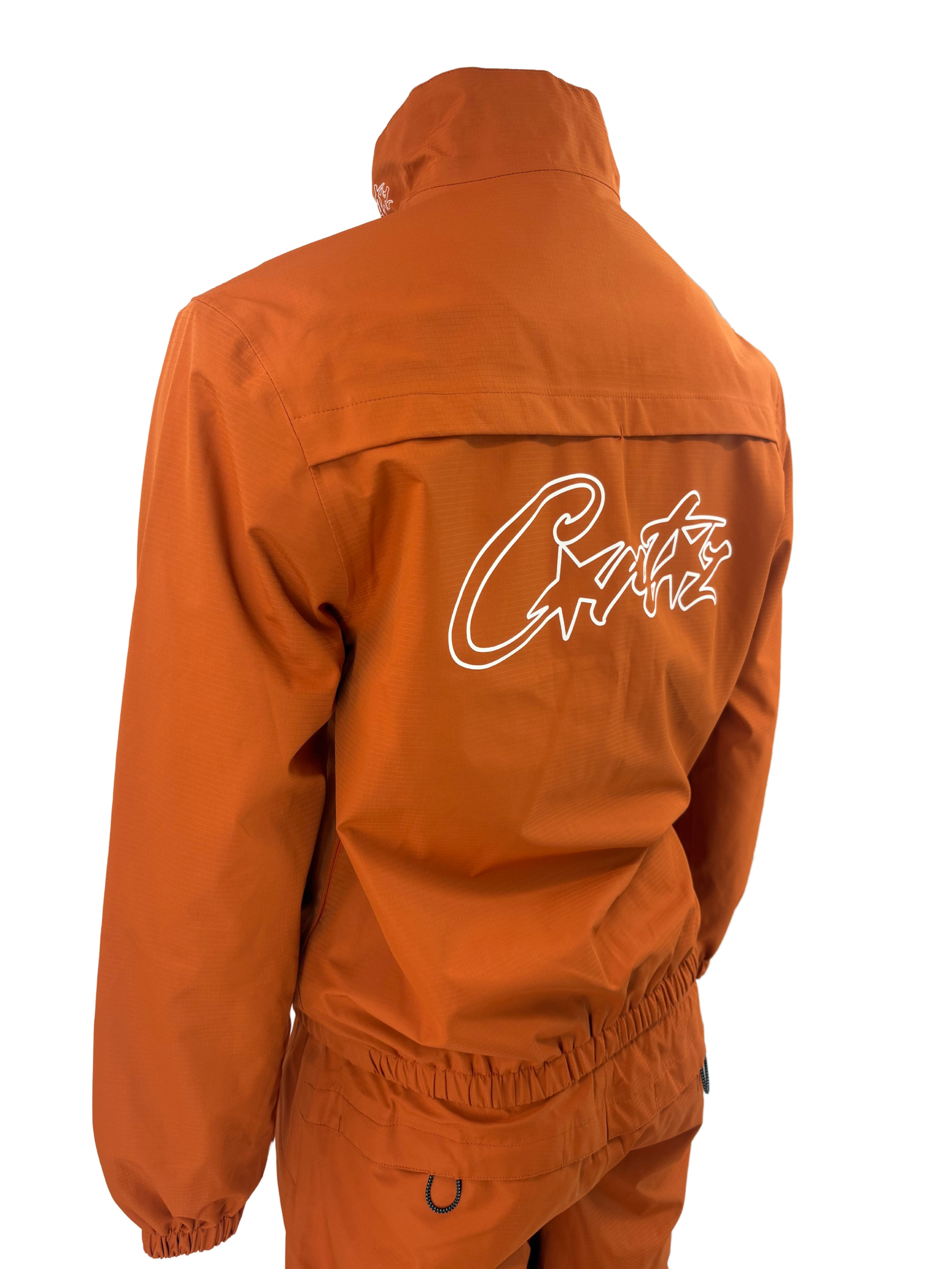 Corteiz Gutta Waterproof Jacket & Bottoms - Orange