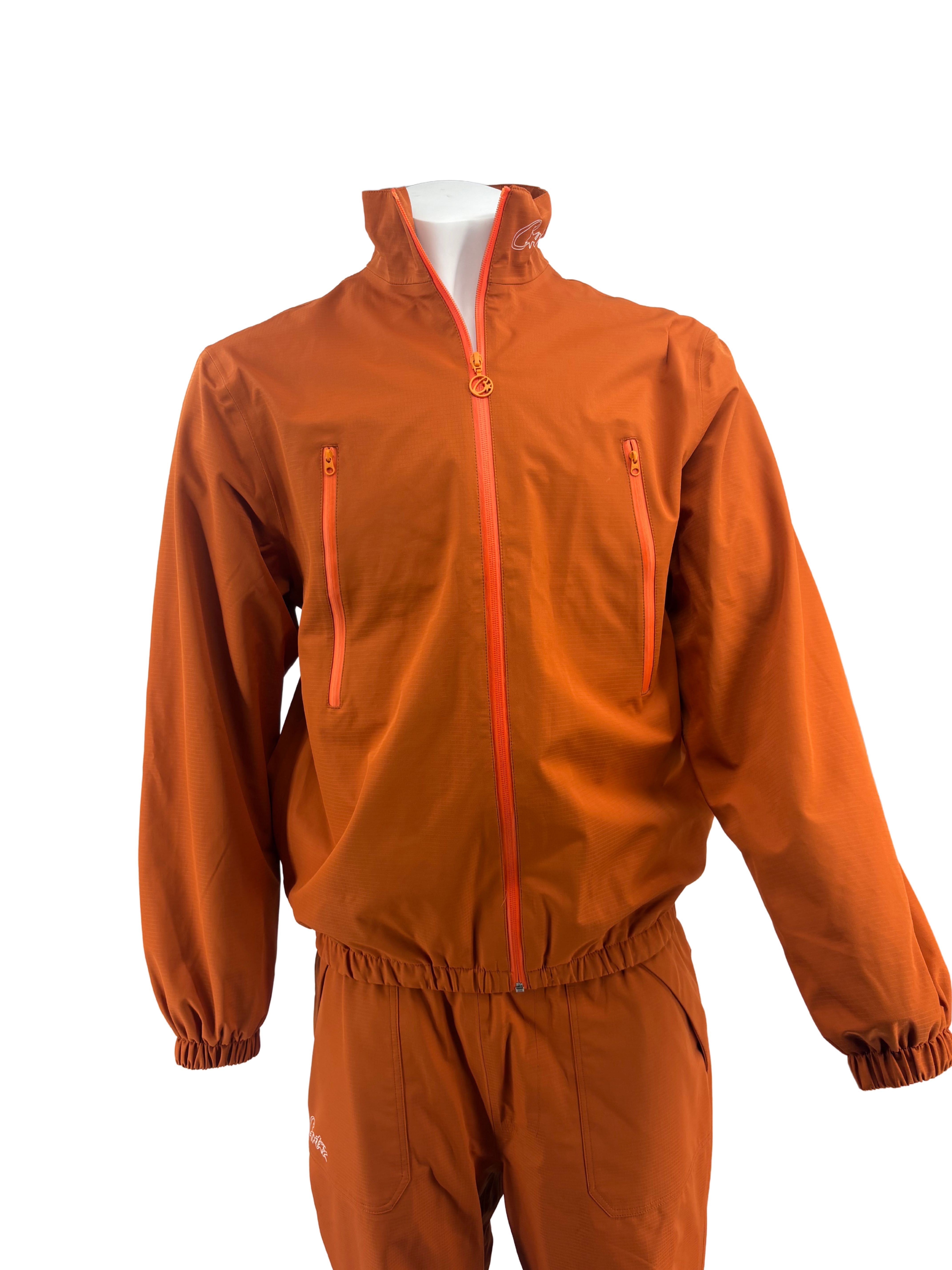 Corteiz Gutta Waterproof Jacket & Bottoms - Orange