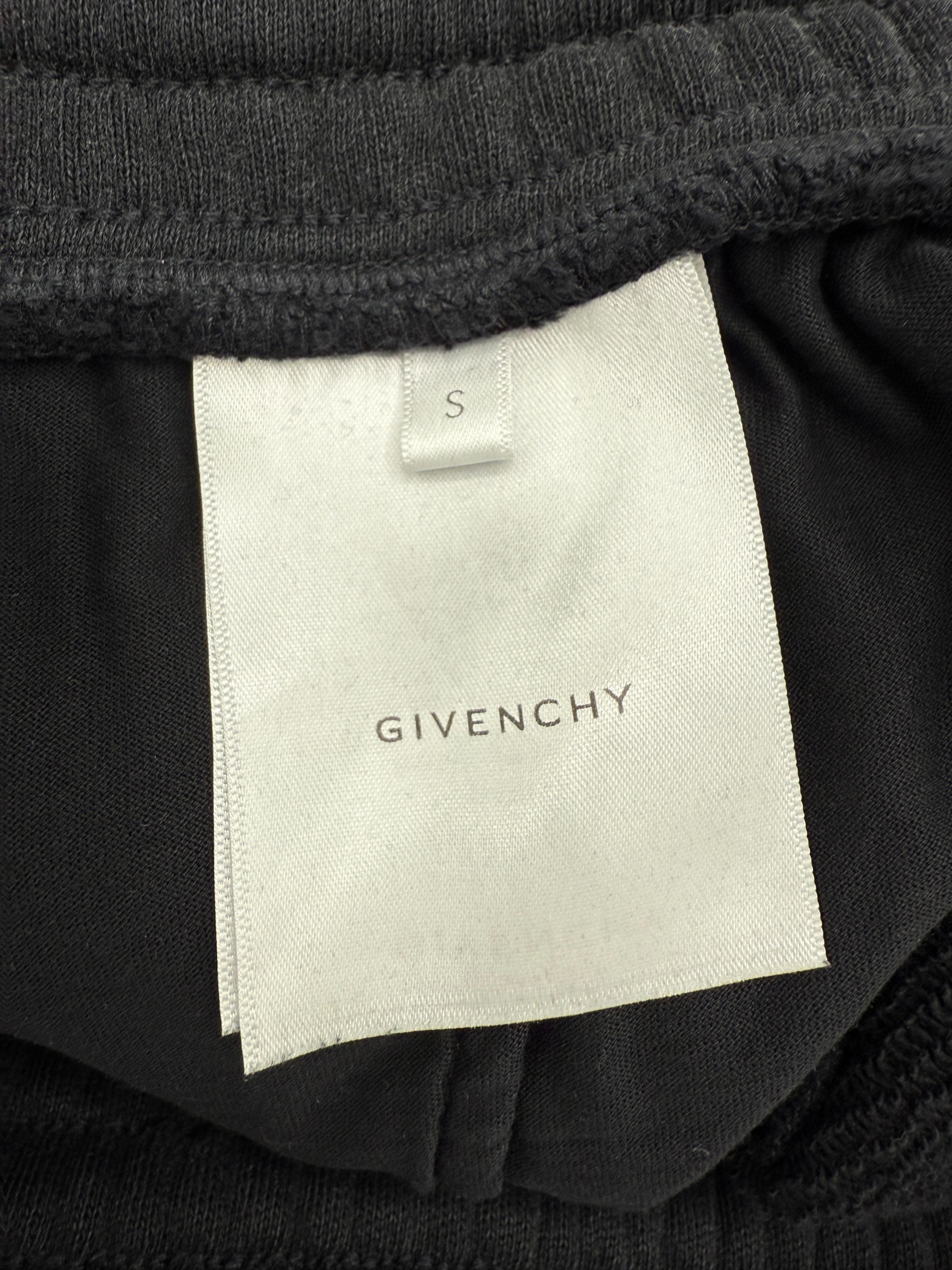 Givenchy Fleece Joggers  - Black