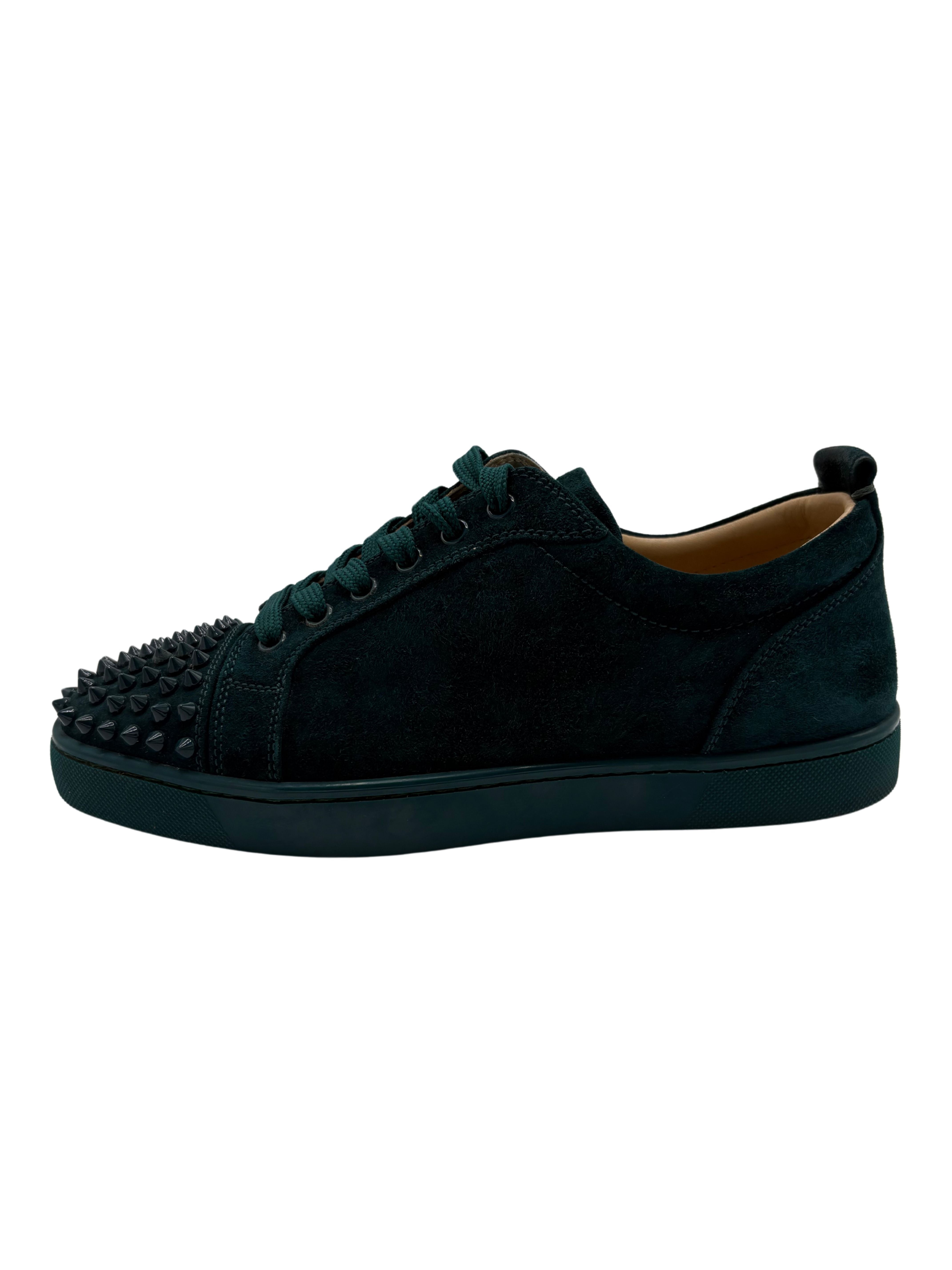 Christian Louboutin Louis Junior Spikes - Green