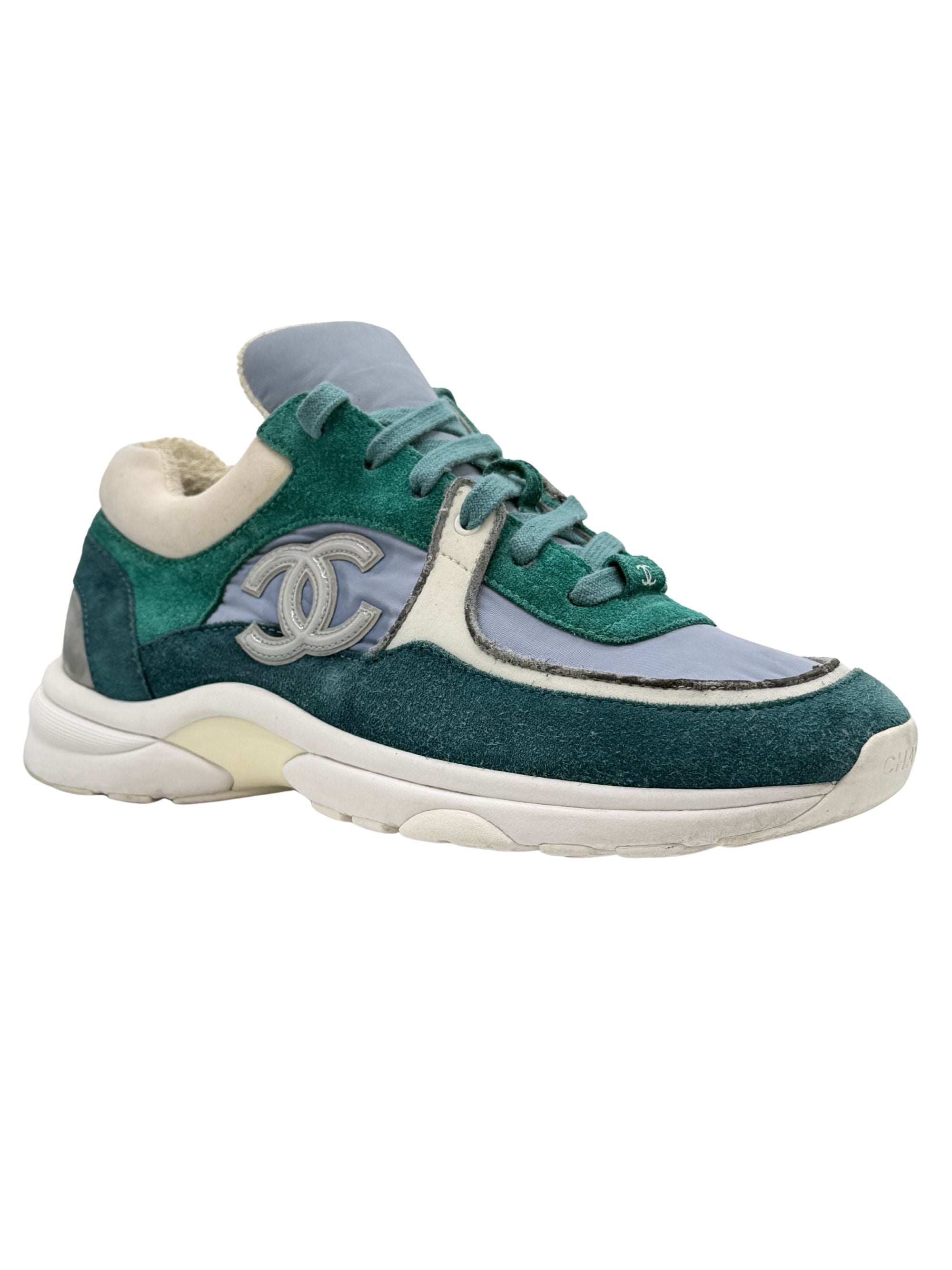 Chanel CC Runner Trainer - Green Chanel