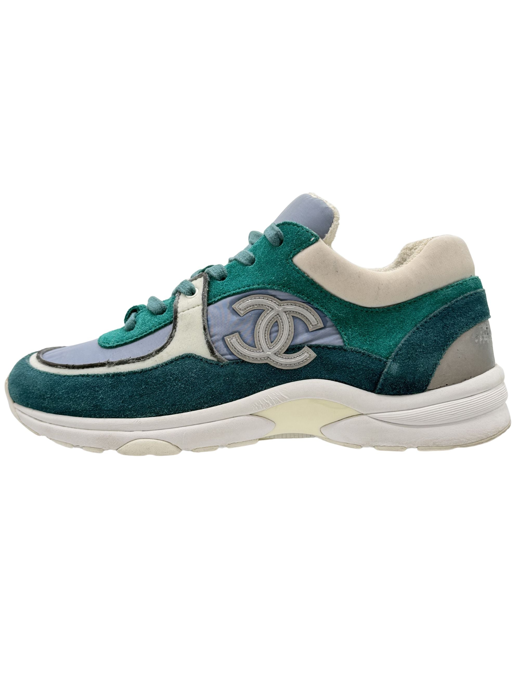 Chanel CC Runner Trainer - Green Chanel