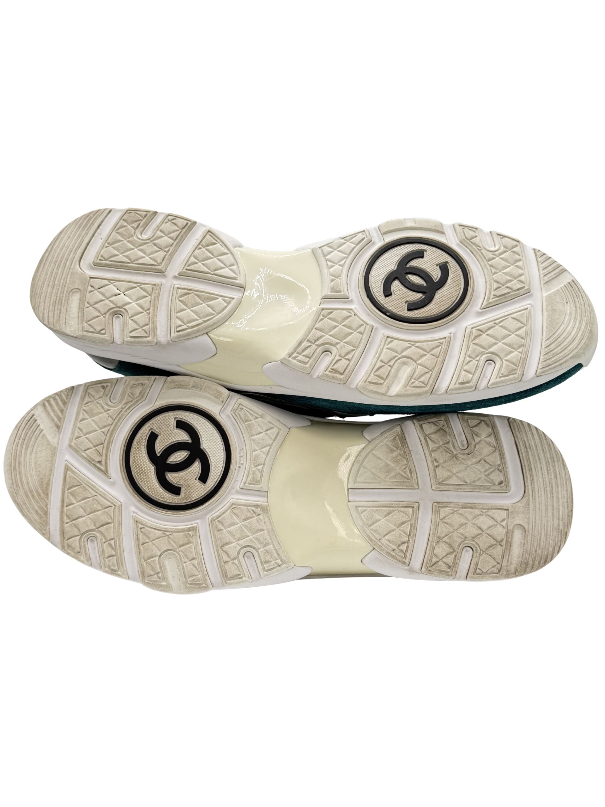Chanel CC Runner Trainer - Green Chanel