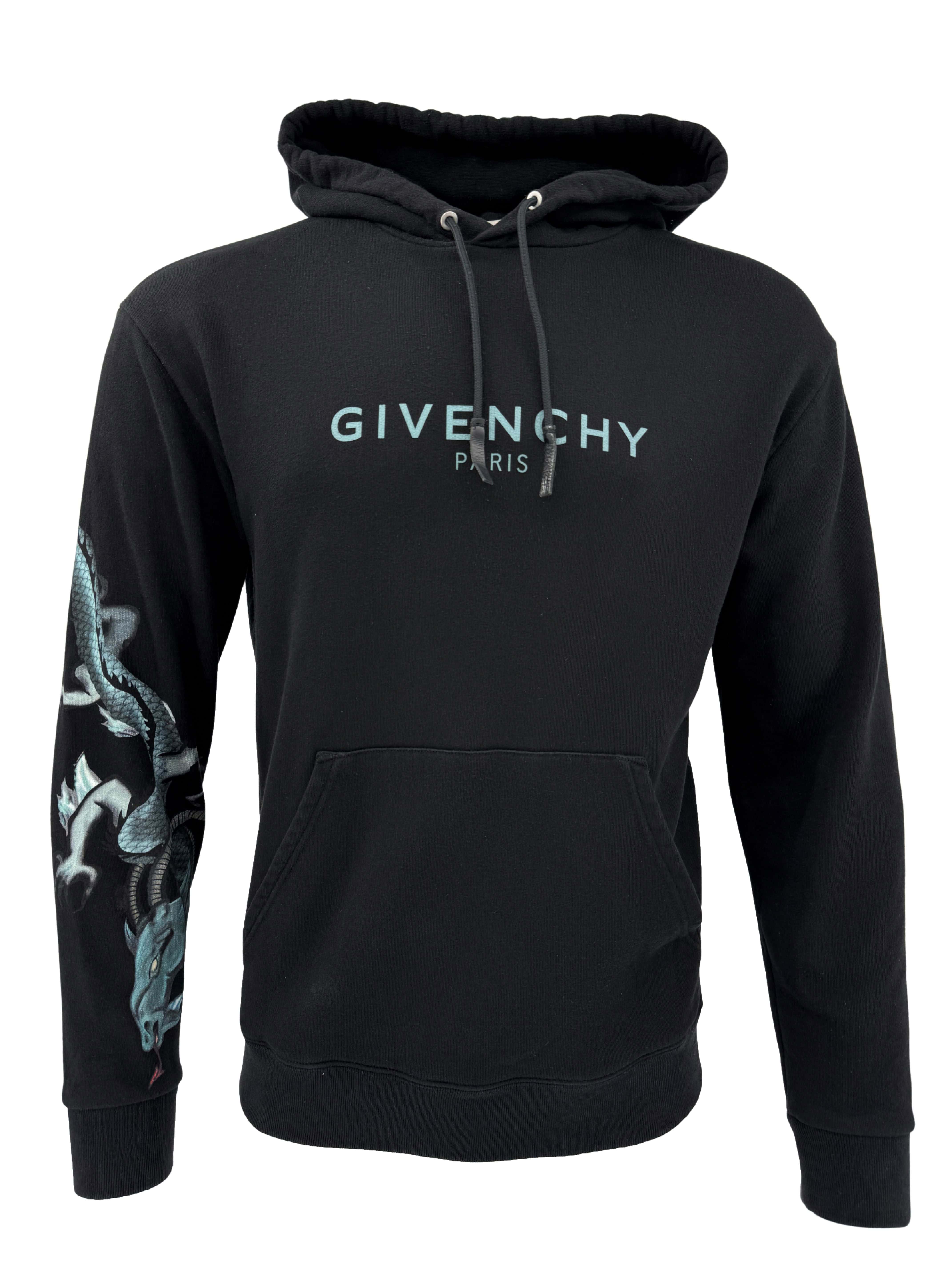 Givenchy Capricorn Dragon Hoodie - Black Givenchy