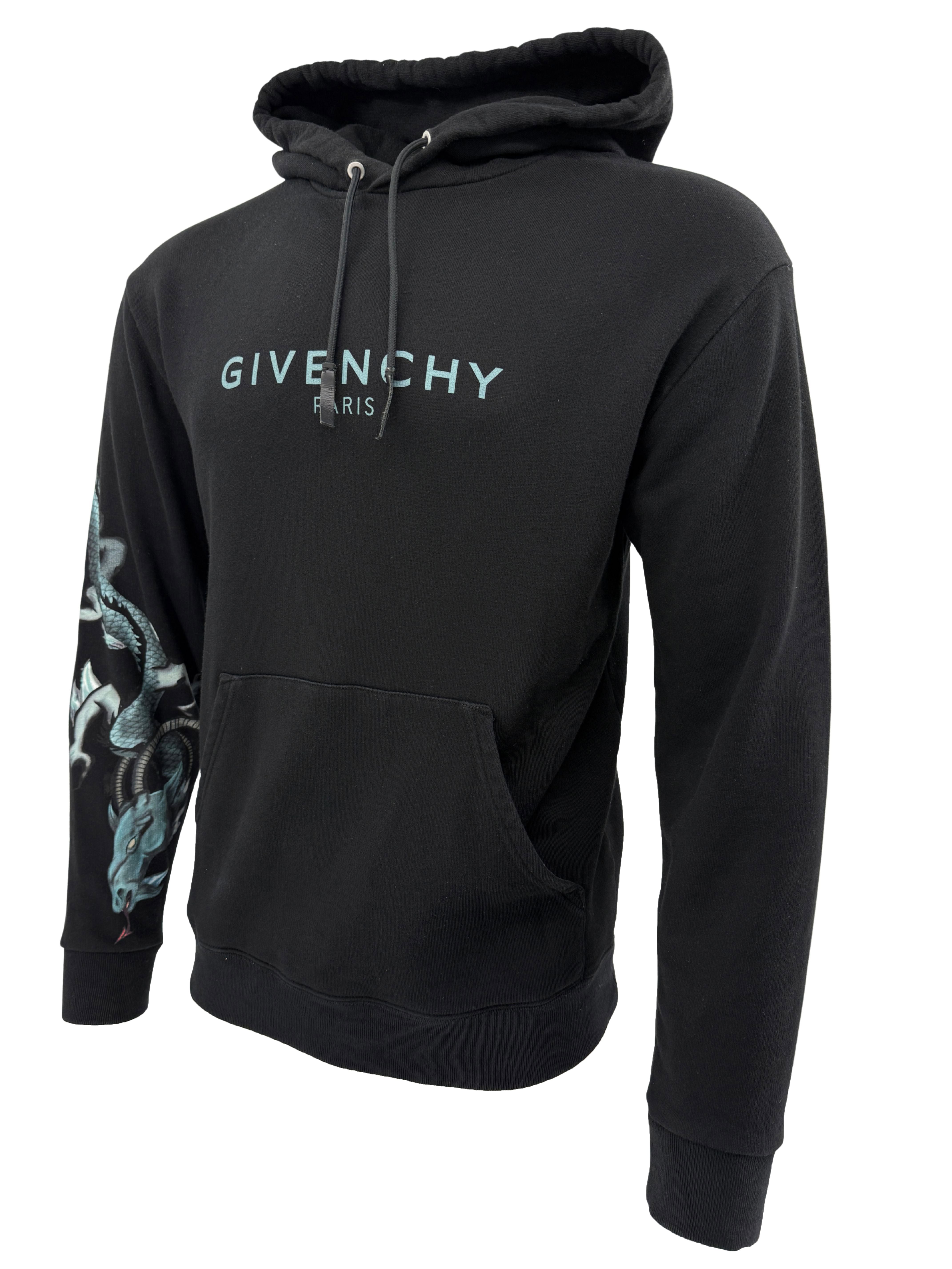 Givenchy Capricorn Dragon Hoodie - Black Givenchy