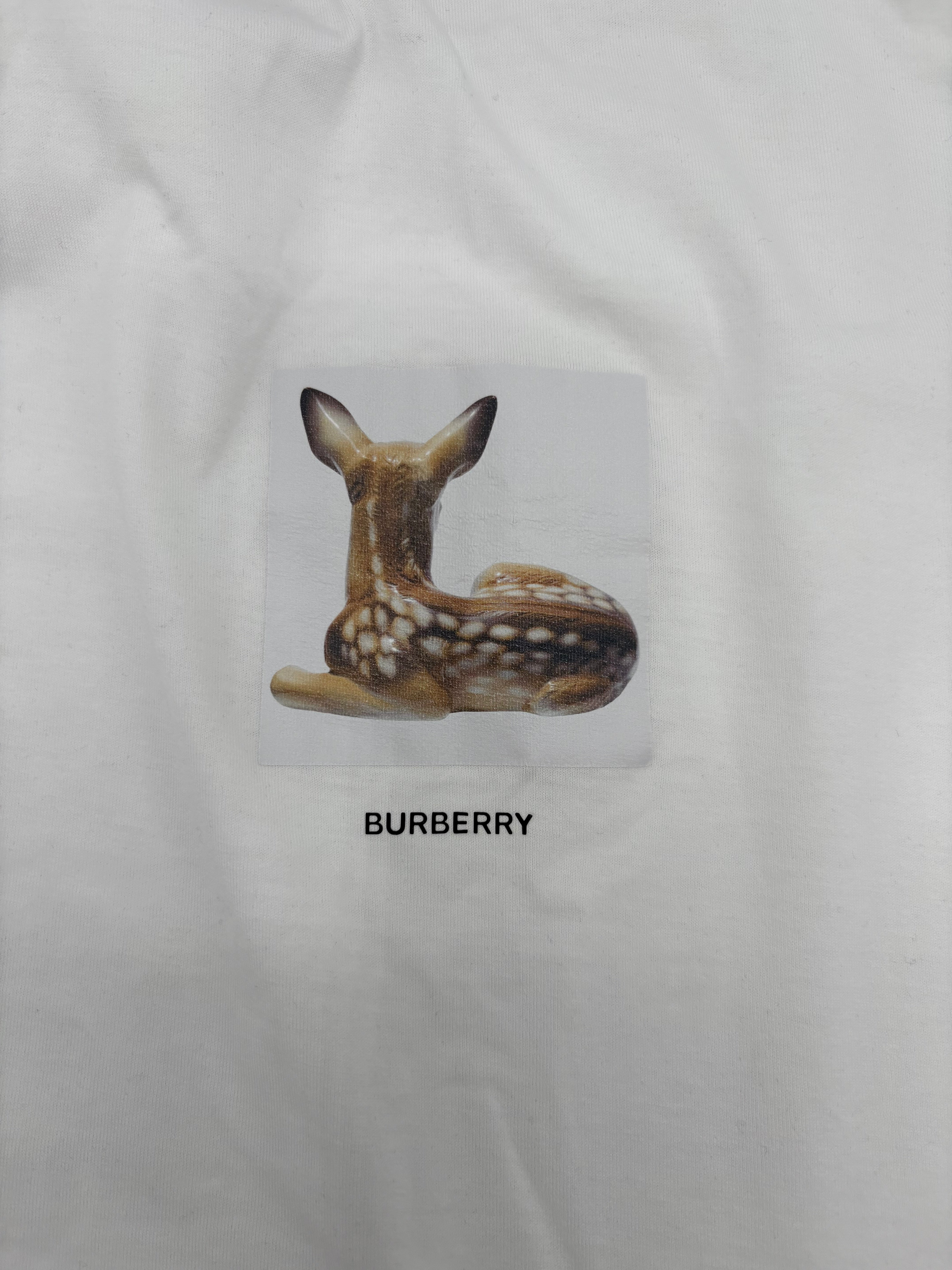 Burberry Deer T-Shirt - White Burberry