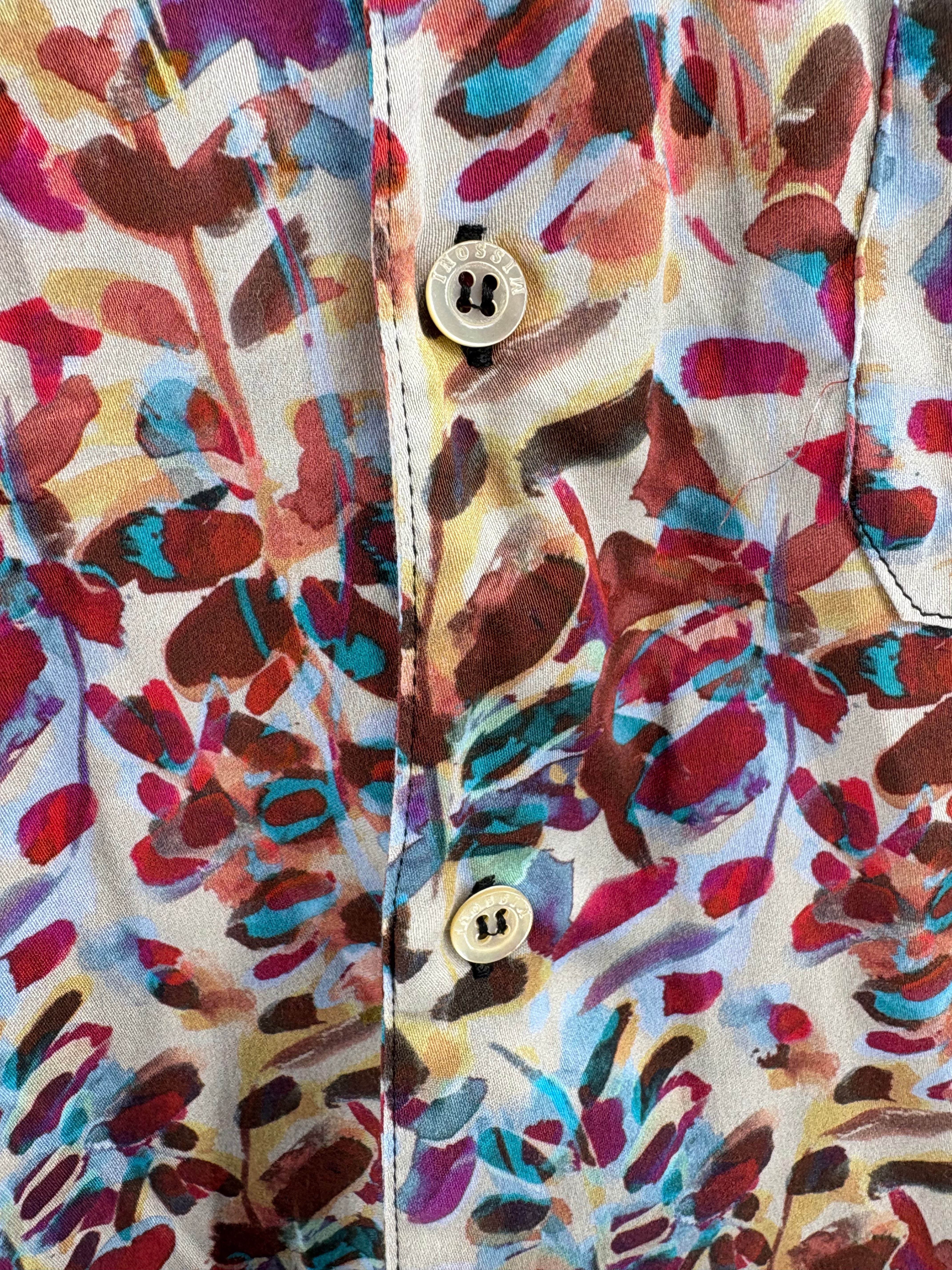 Missoni Floral Print Short Sleeve Shirt - Multicolor Missoni