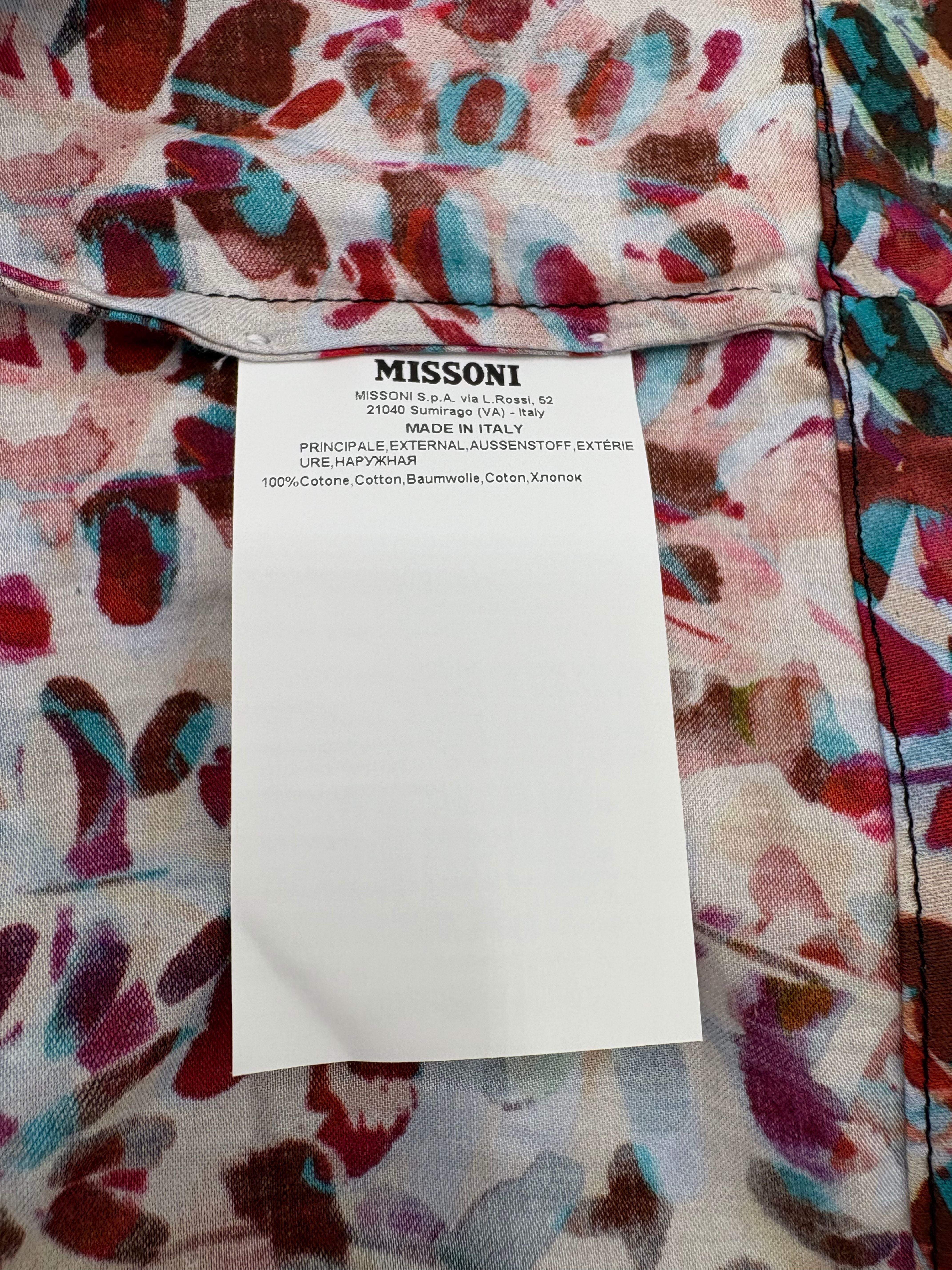 Missoni Floral Print Short Sleeve Shirt - Multicolor Missoni