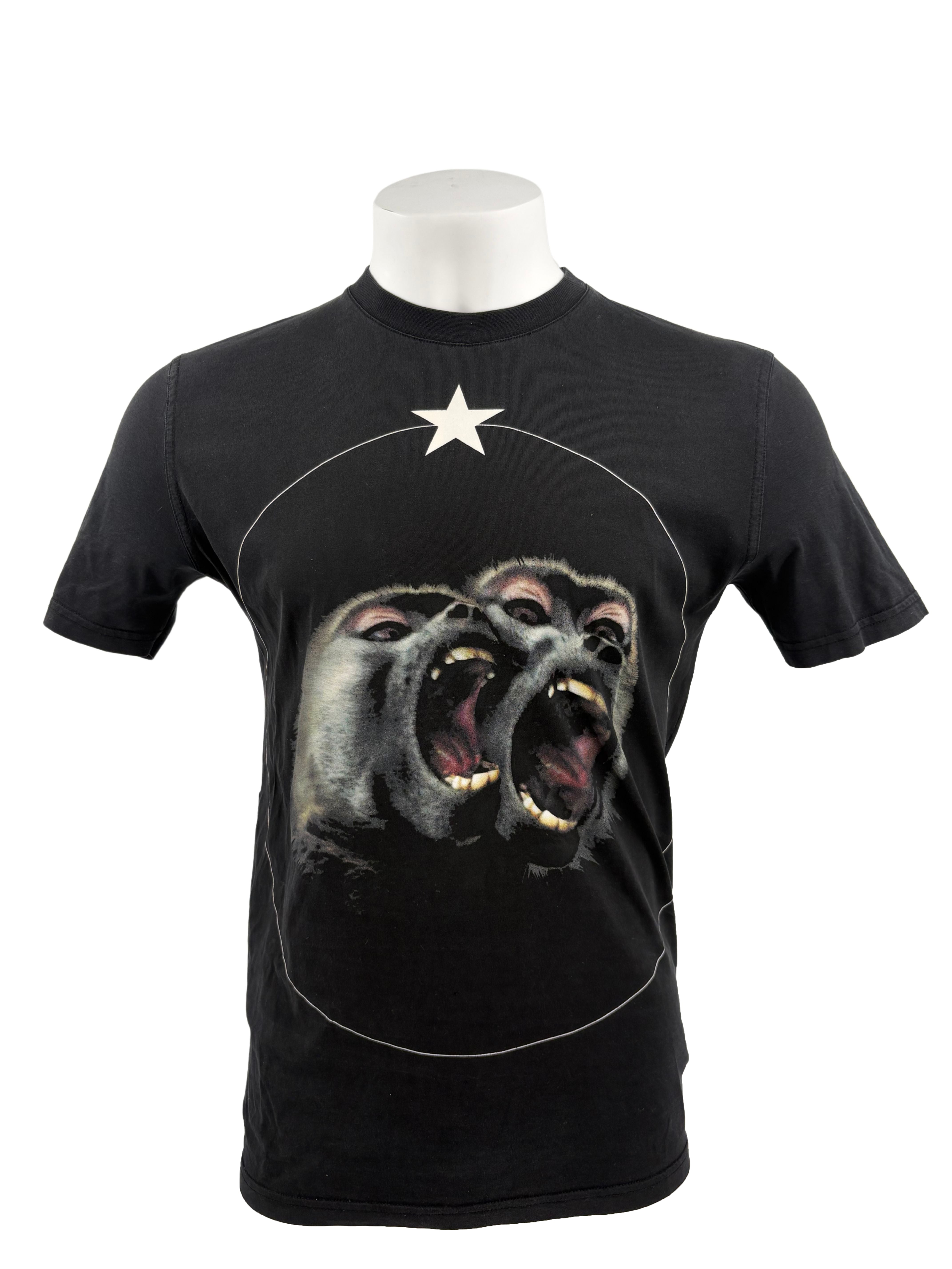 Givenchy Monkey Brothers T-Shirt - Black Givenchy