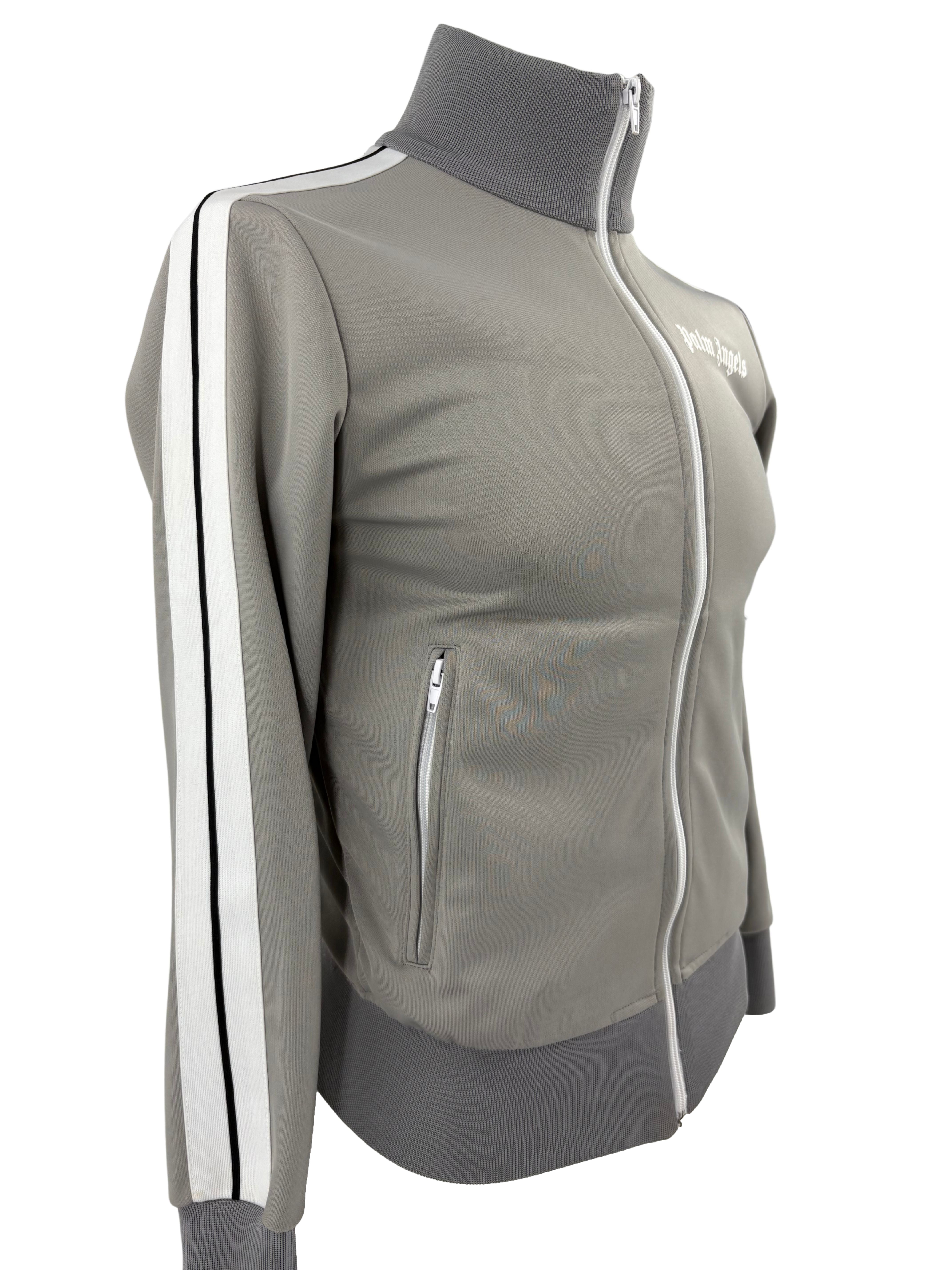 Palm Angels Track Jacket - Grey Palm Angels