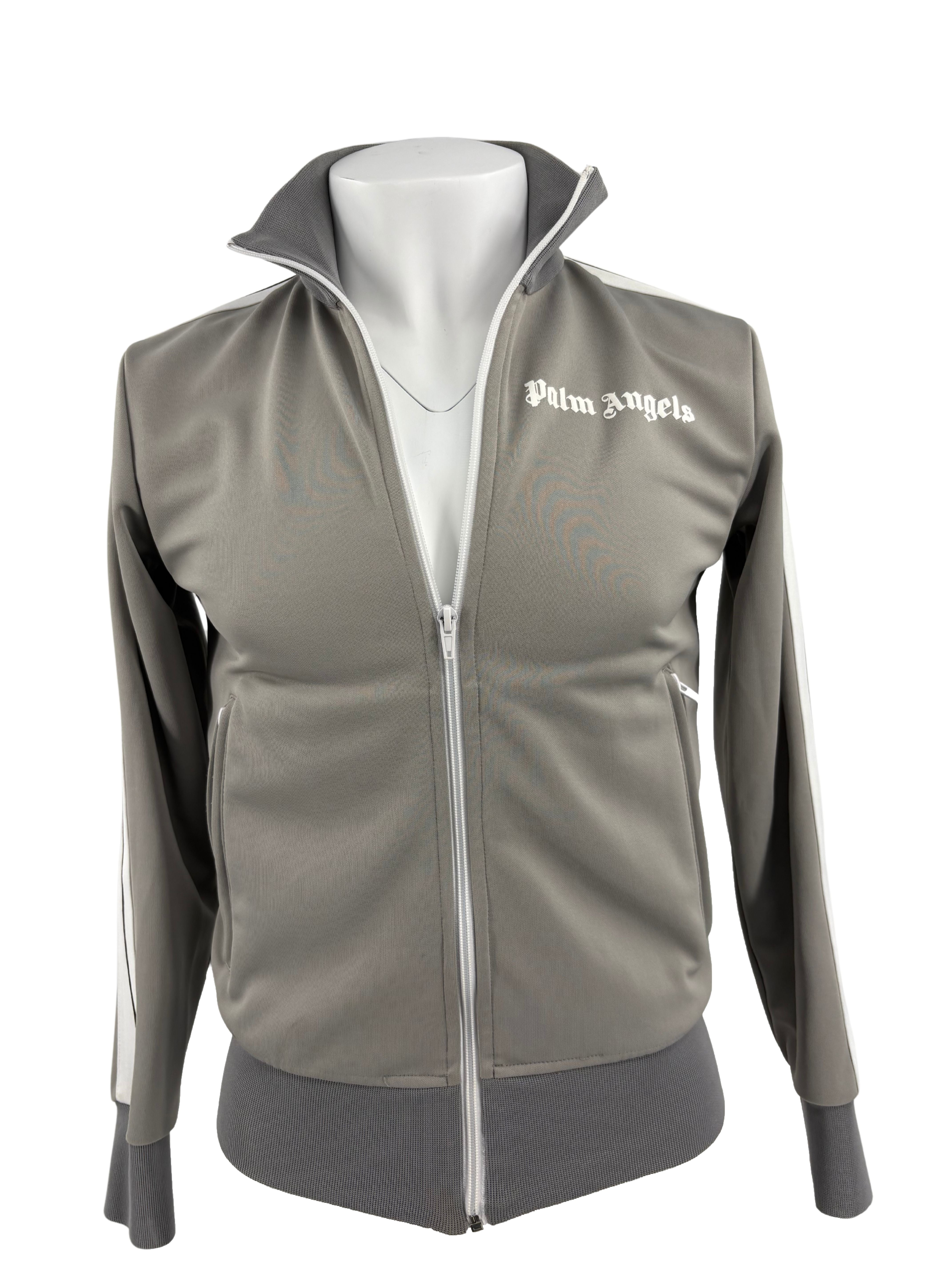 Palm Angels Track Jacket - Grey Palm Angels