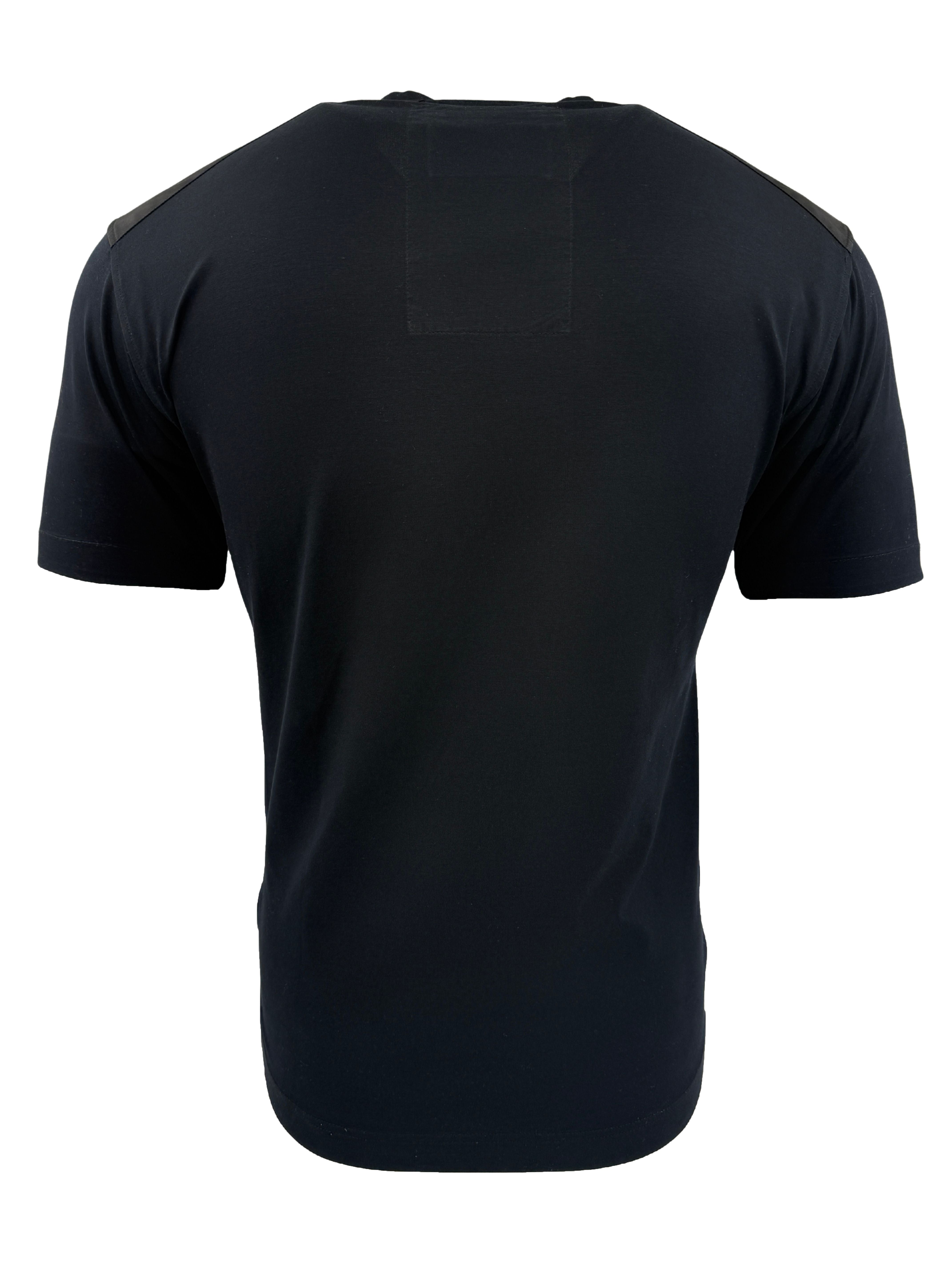 Prada Re-Nylon and Jersey T-Shirt - Black