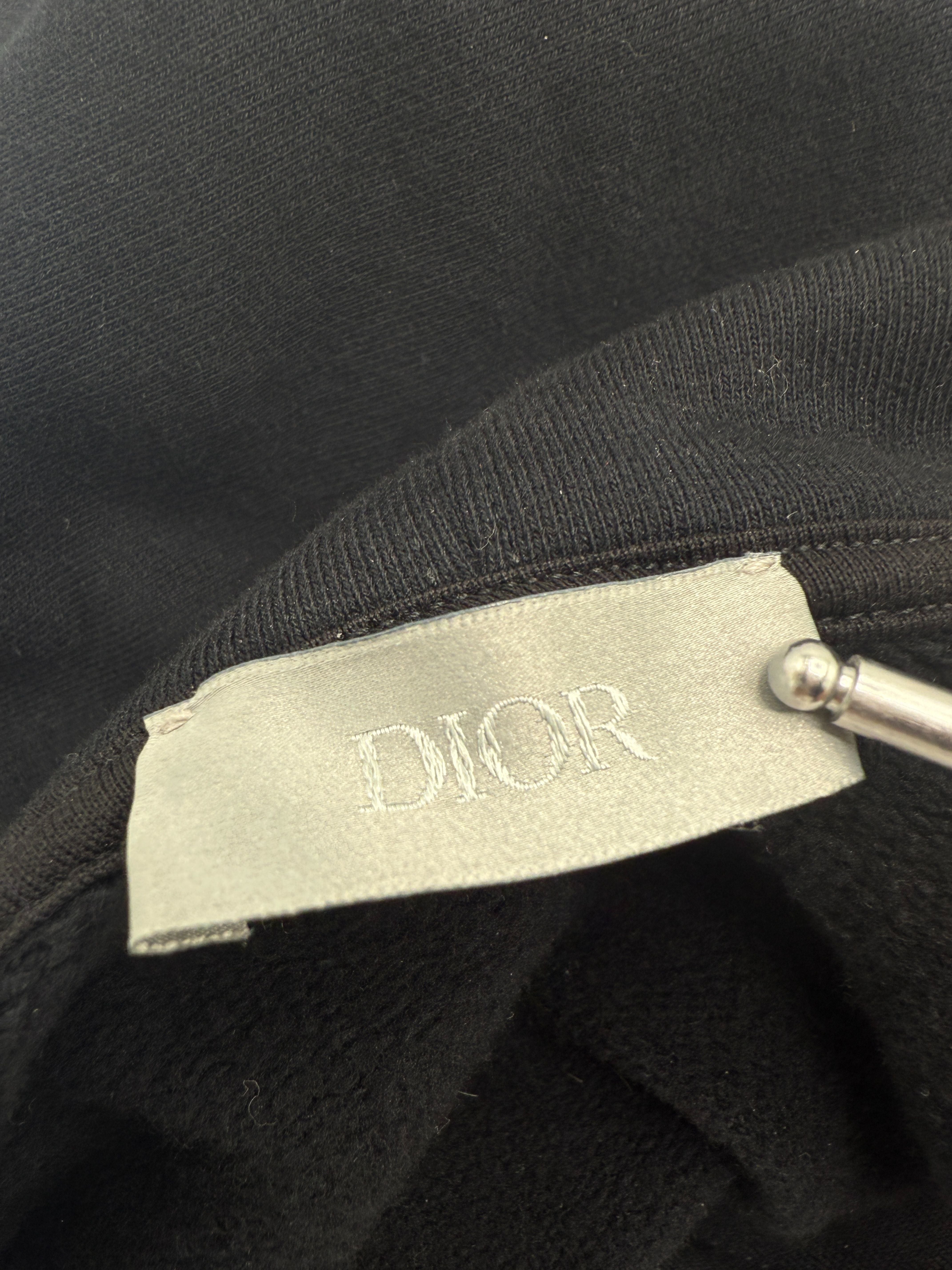 Dior Archives Patch Hoodie - Black Dior