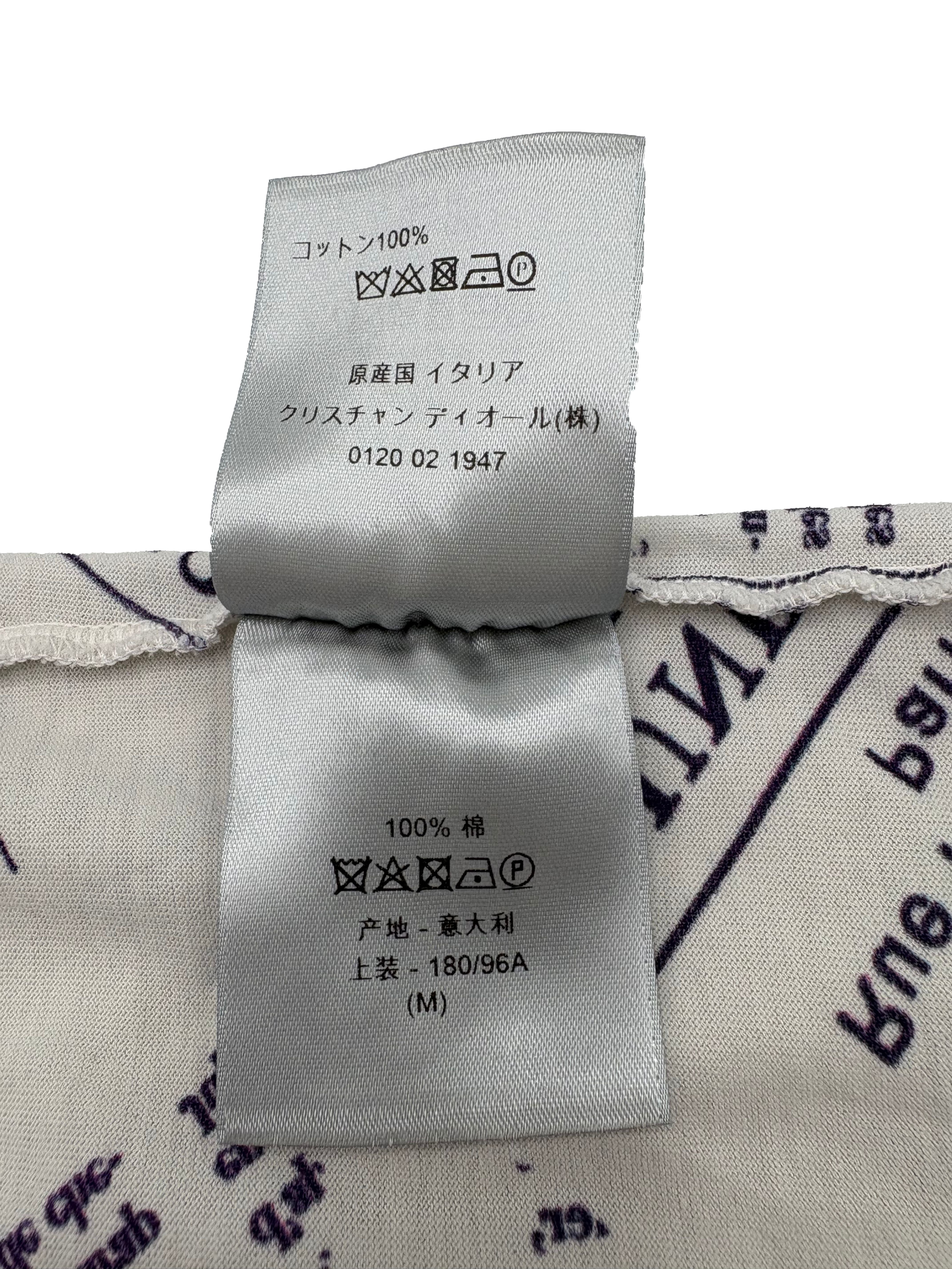 Dior x Daniel Arsham Newspaper T-Shirt - White Dior
