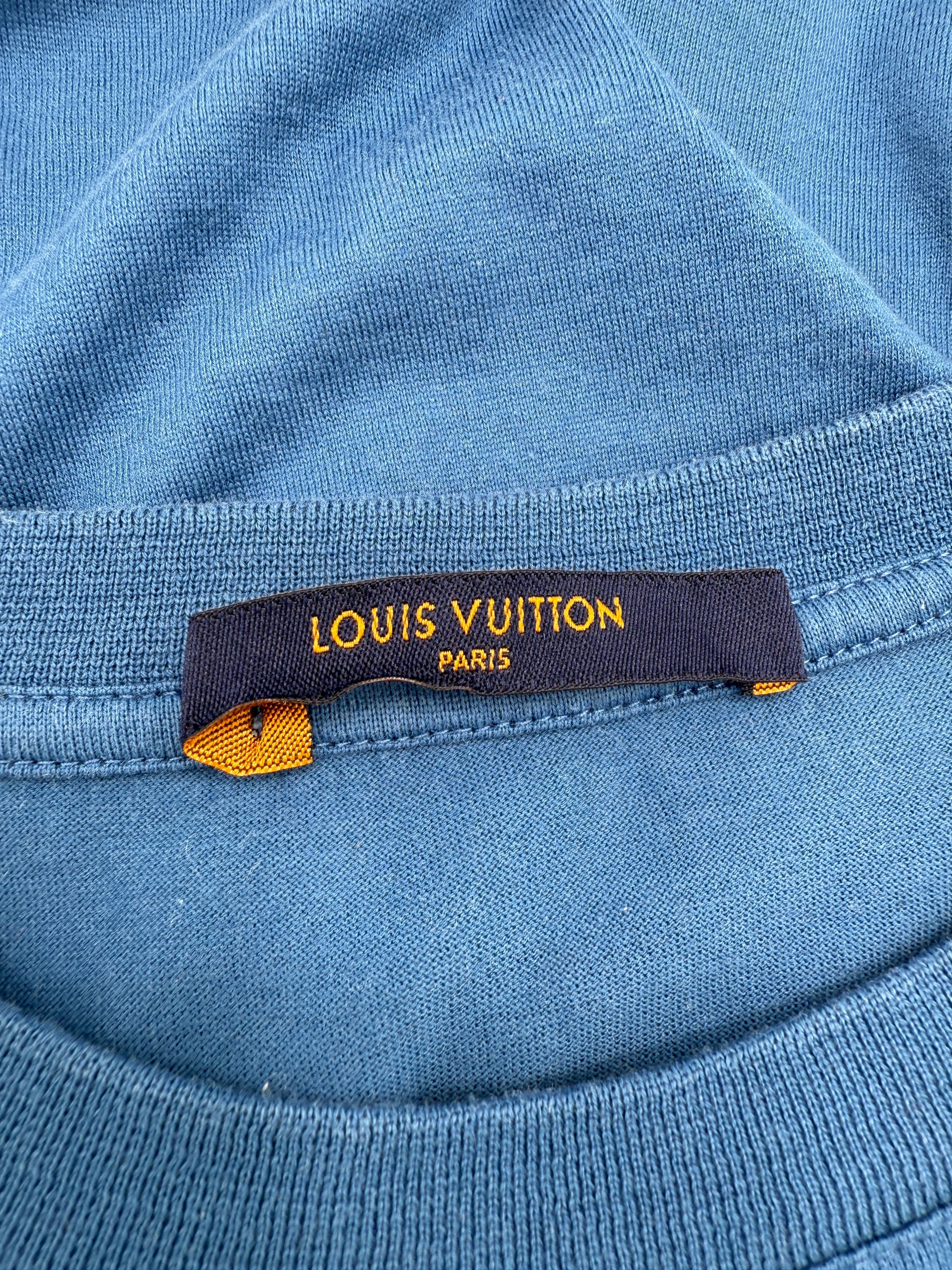 Louis Vuitton Mini Logo T-Shirt - Blue Louis Vuitton