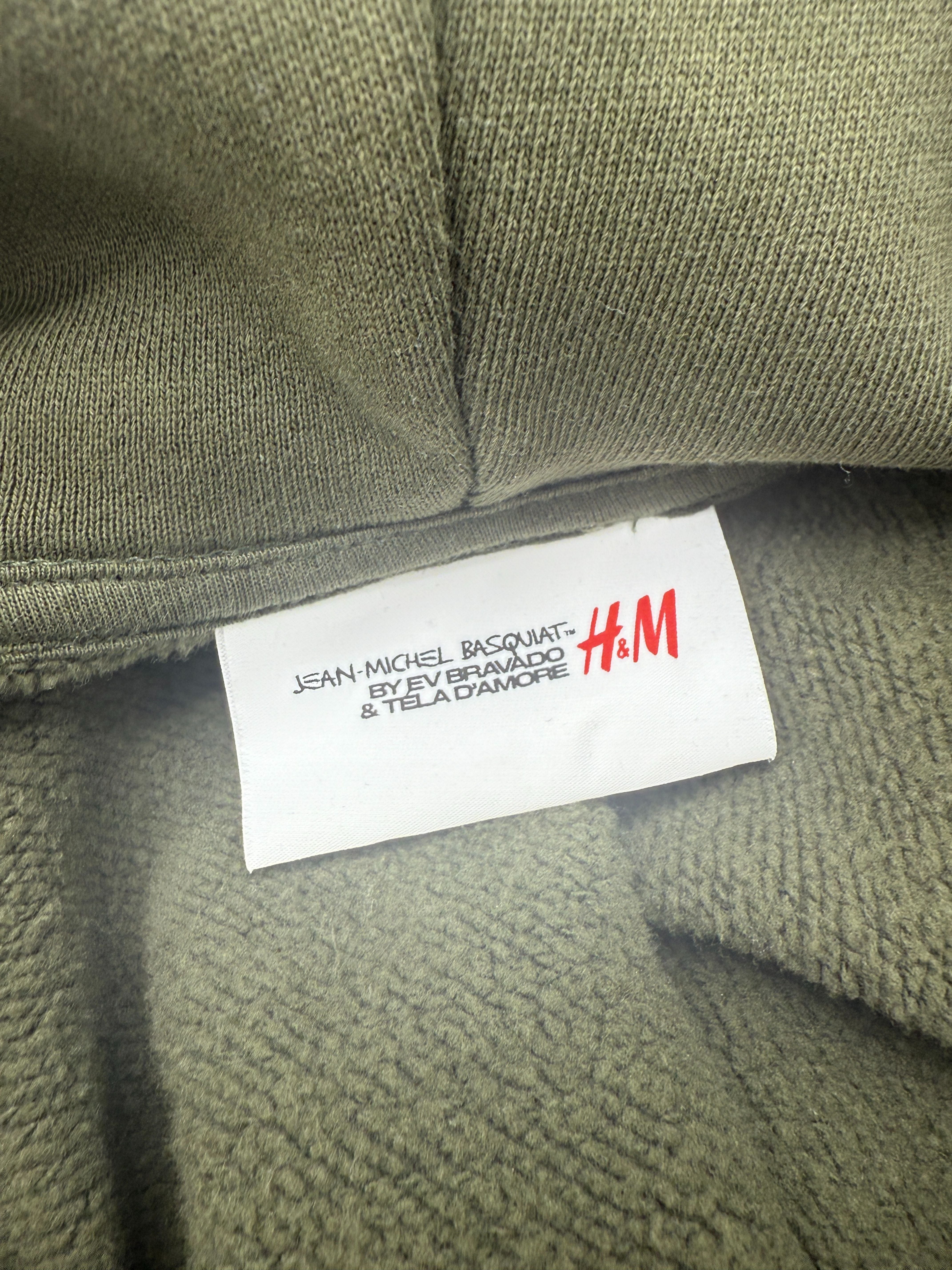 Who Decides War x Jean-Michel Basquiat x H&M Hoodie - Khaki