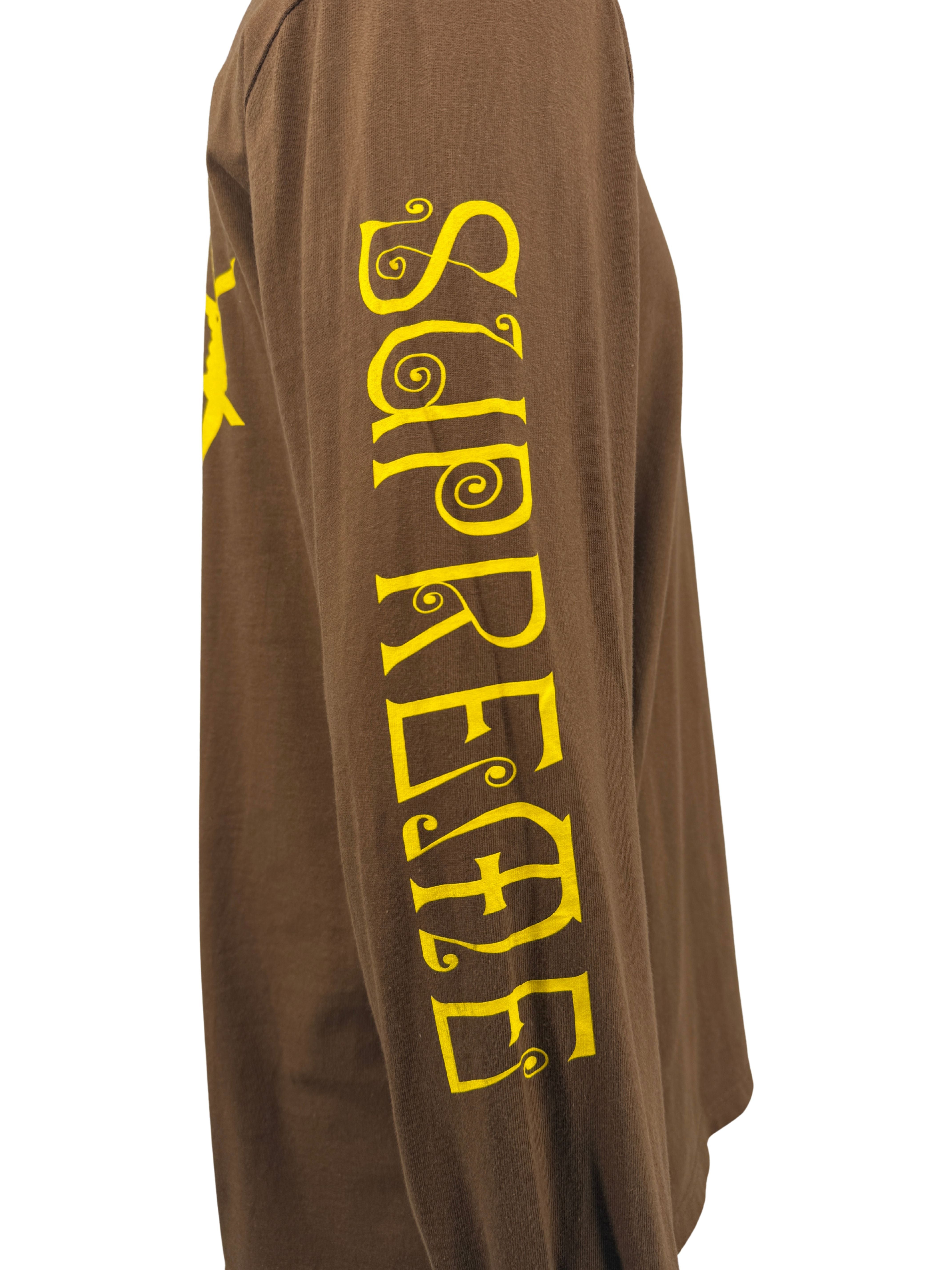 Supreme x South2 West8 Long-Sleeve Pocket Tee - Brown
