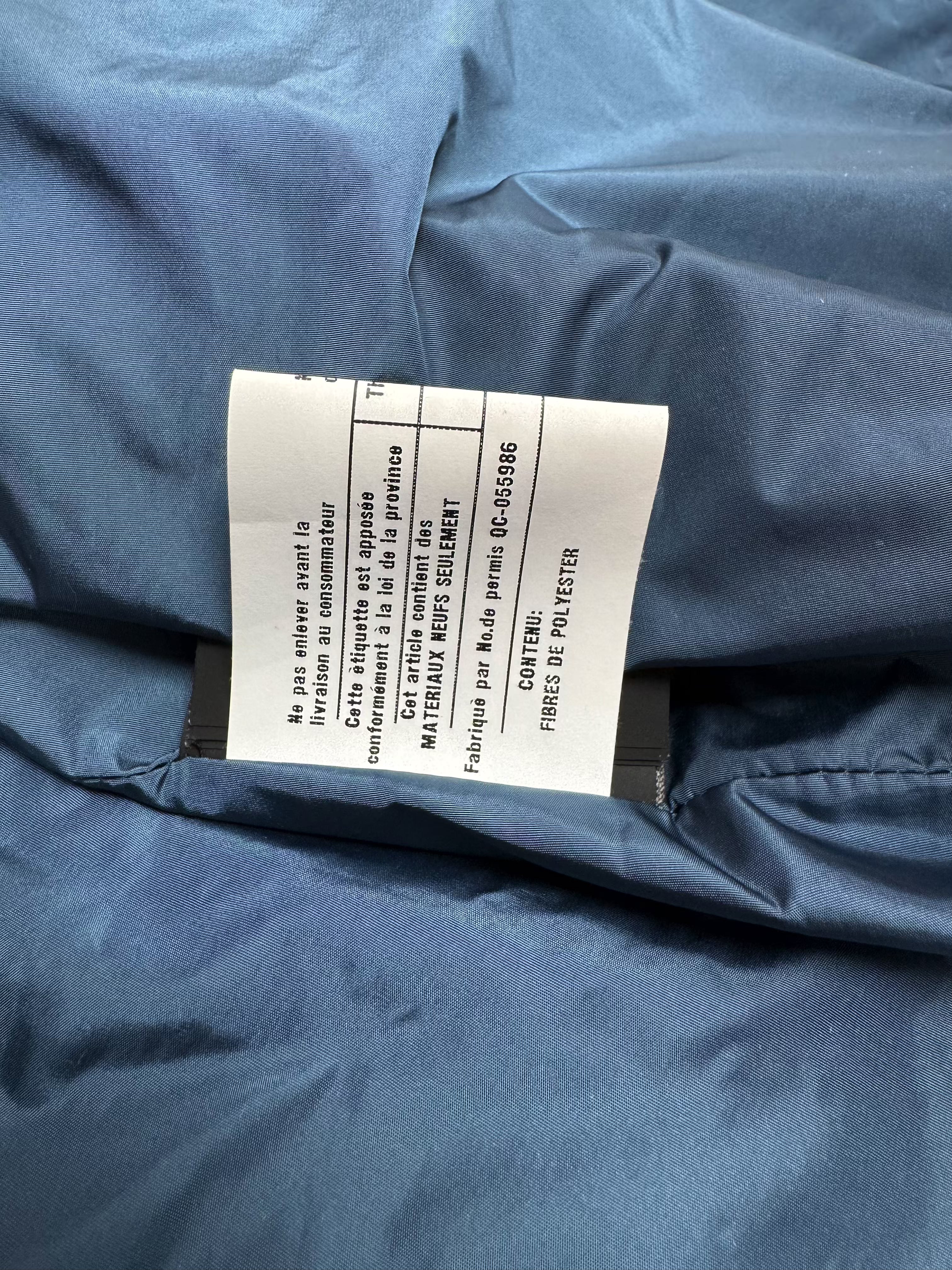 Prada Re-Nylon Applique Jacket - Steel Blue Prada