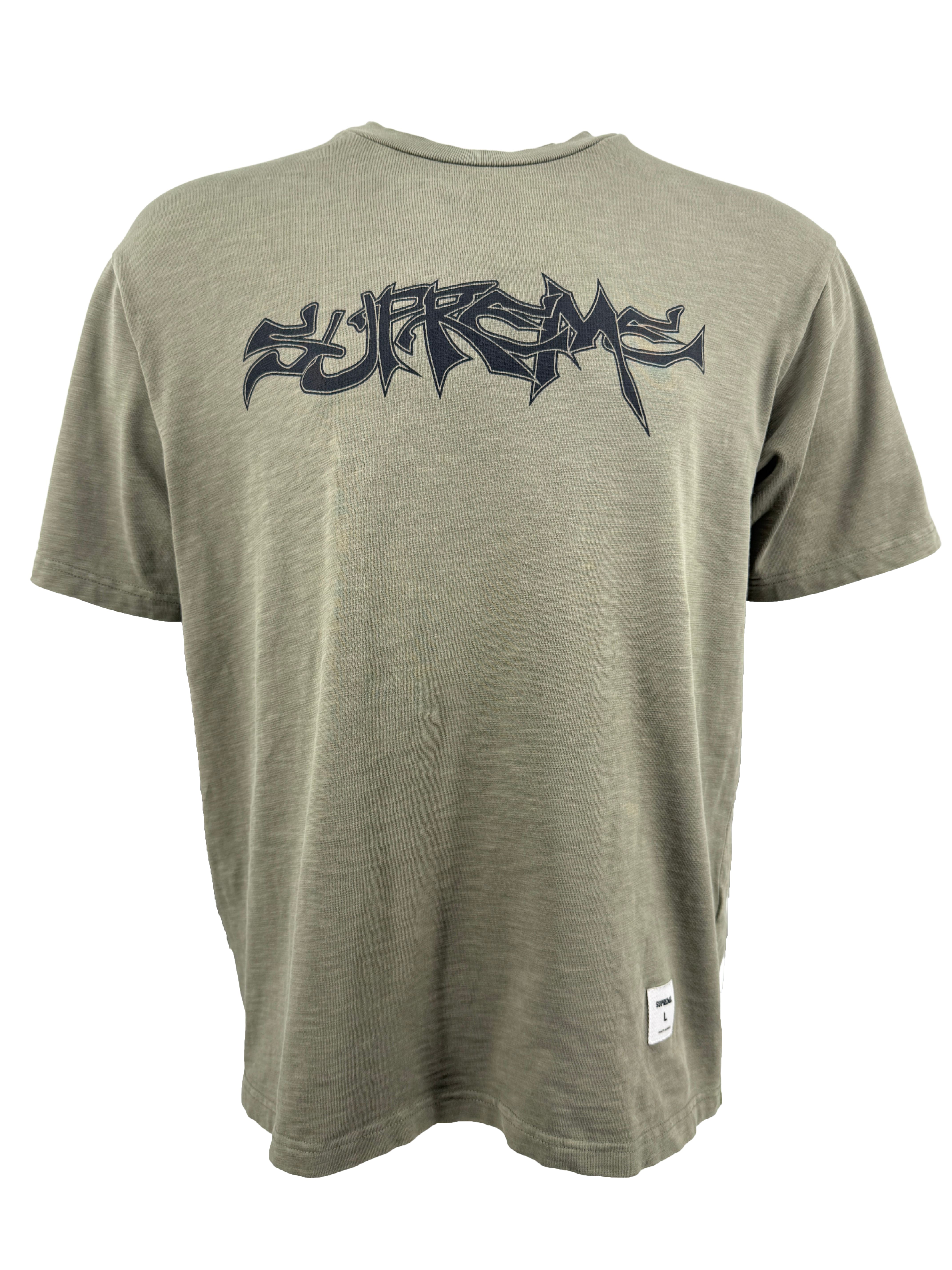 Supreme Mental Short-Sleeve T-Shirt - Dusty Olive