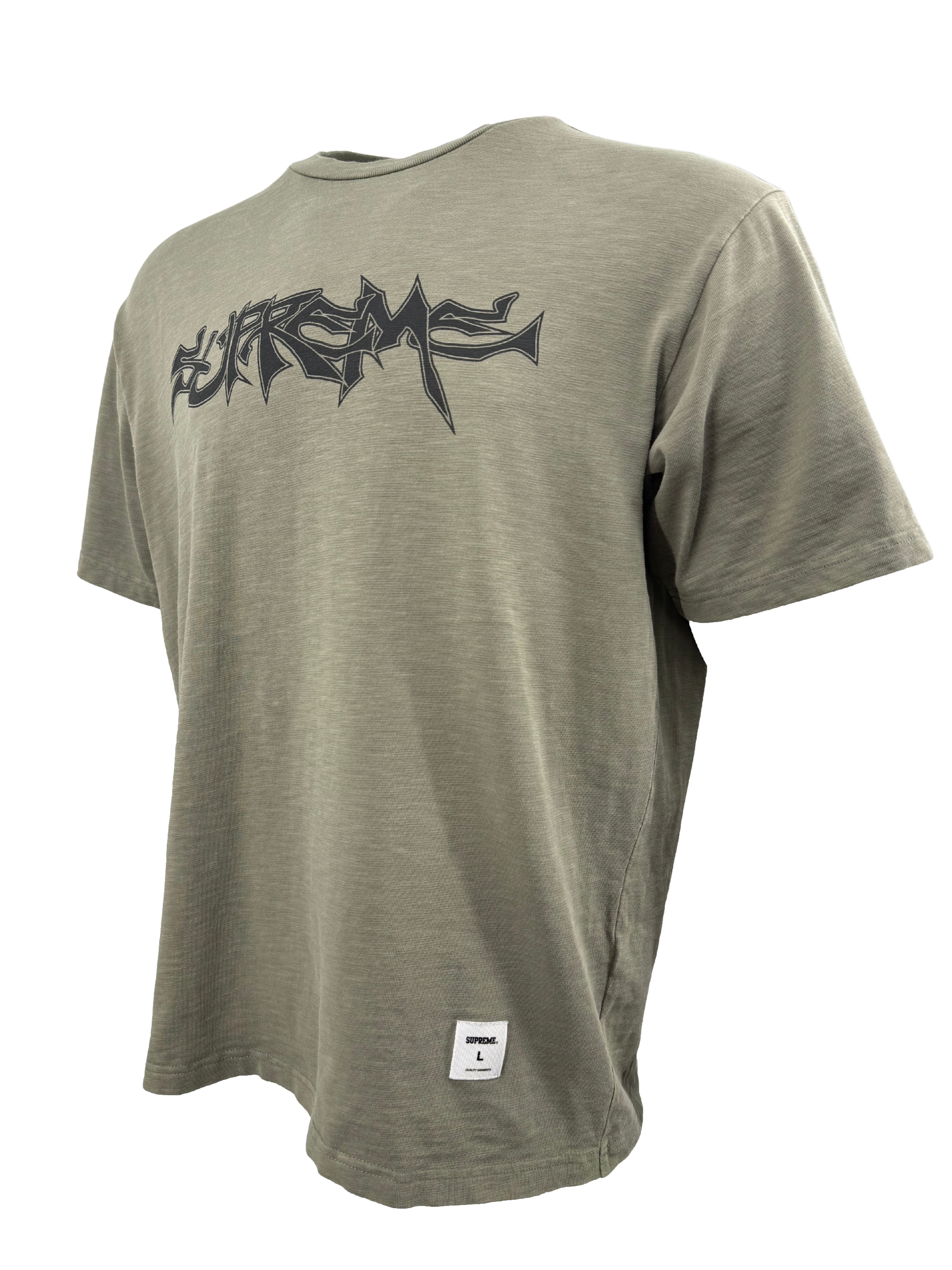 Supreme Mental Short-Sleeve T-Shirt - Dusty Olive