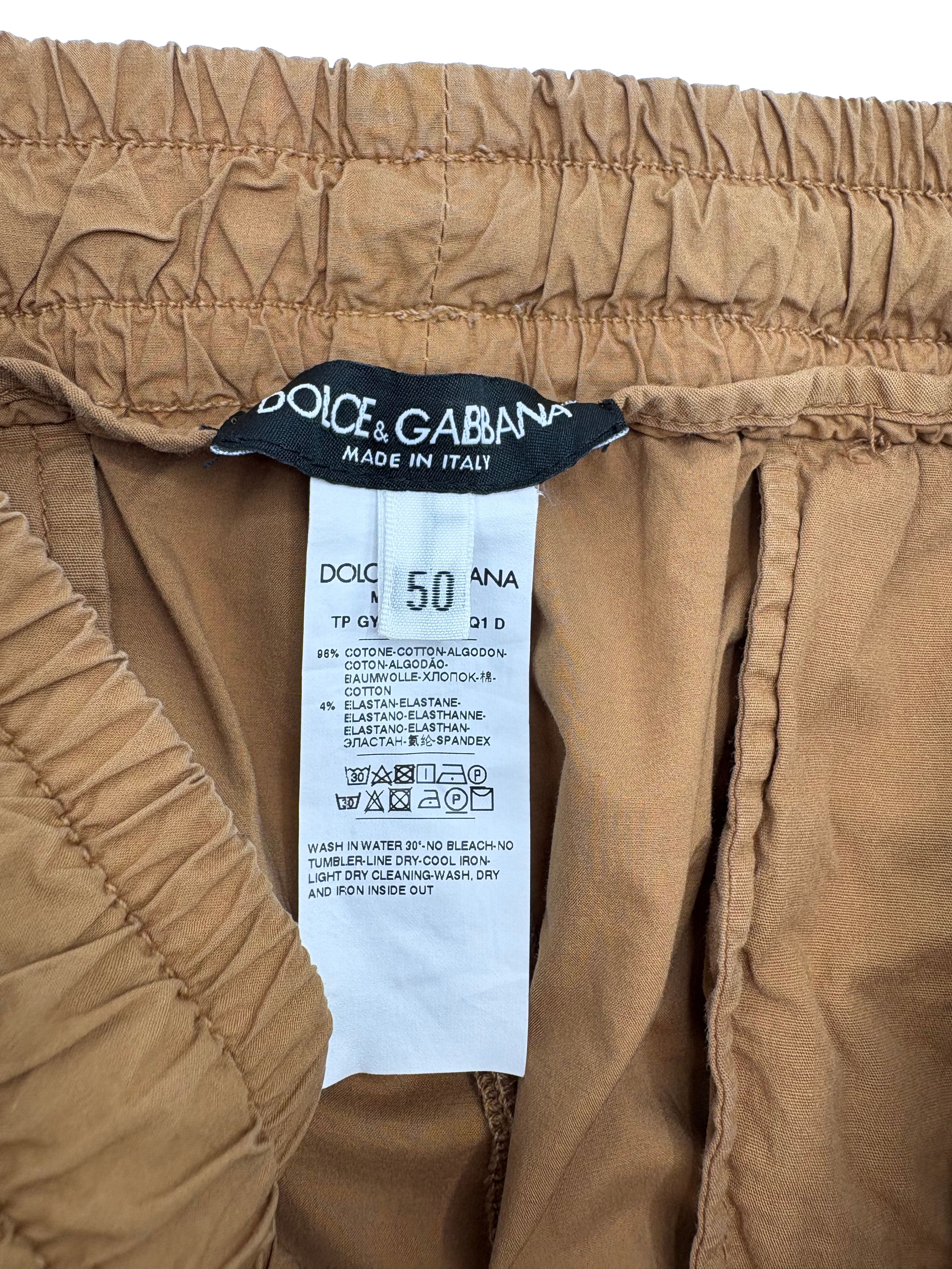 Dolce & Gabbana Cargo Trousers - Brown Dolce & Gabbana
