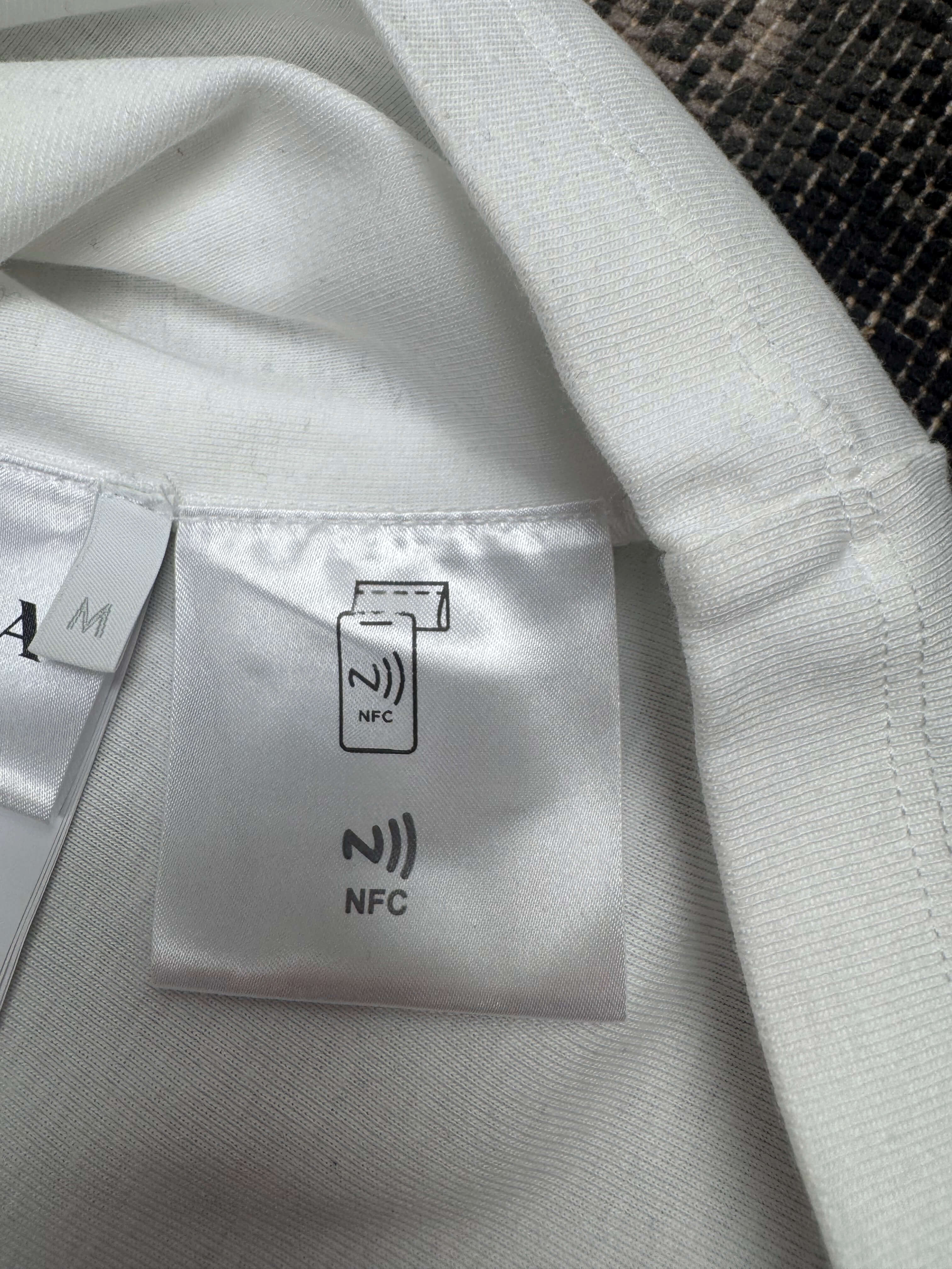 Prada Plaque T-Shirt - White Prada