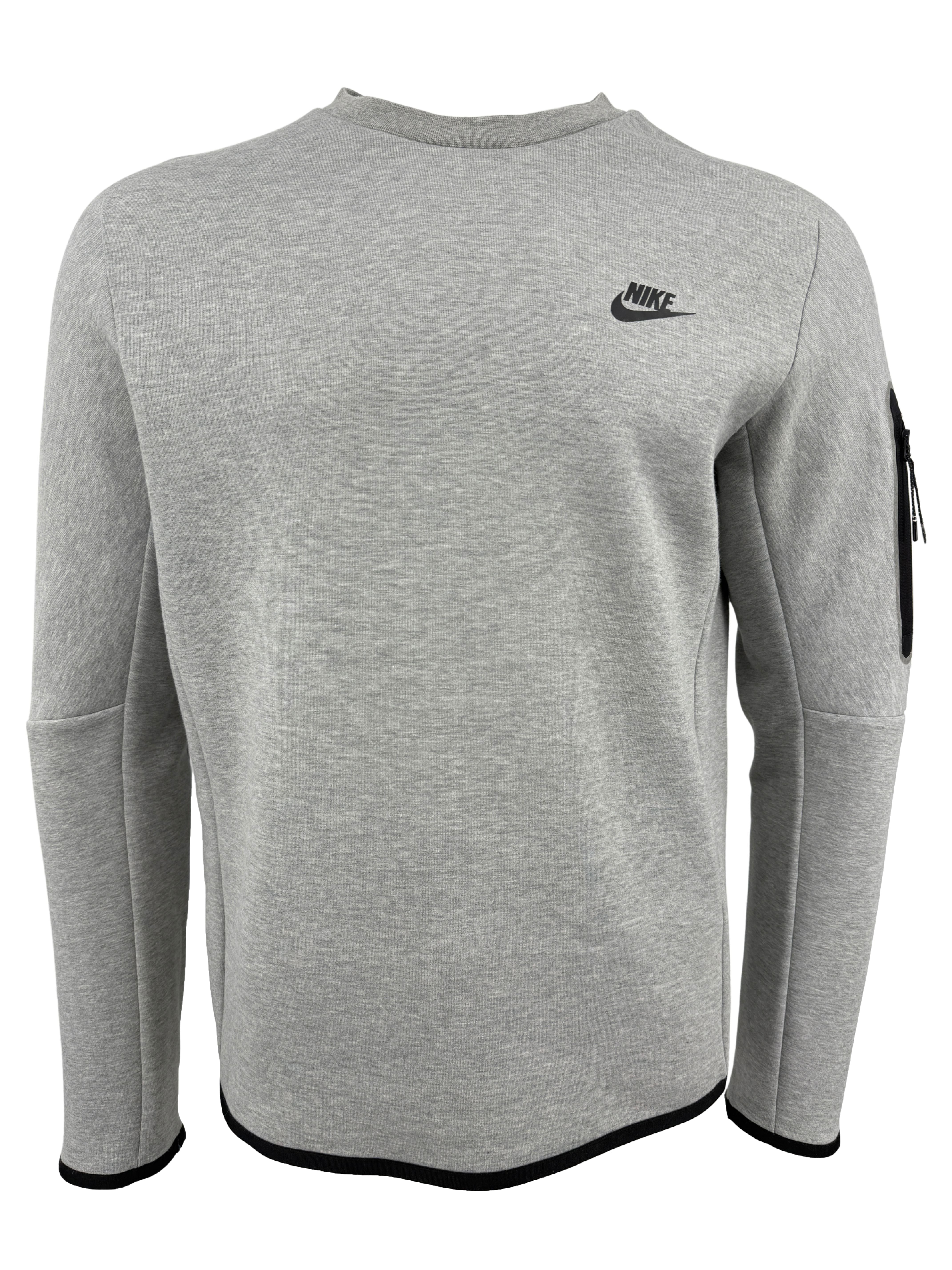Nike Tech Fleece Crew Neck Sweatshirt - Grey Nike