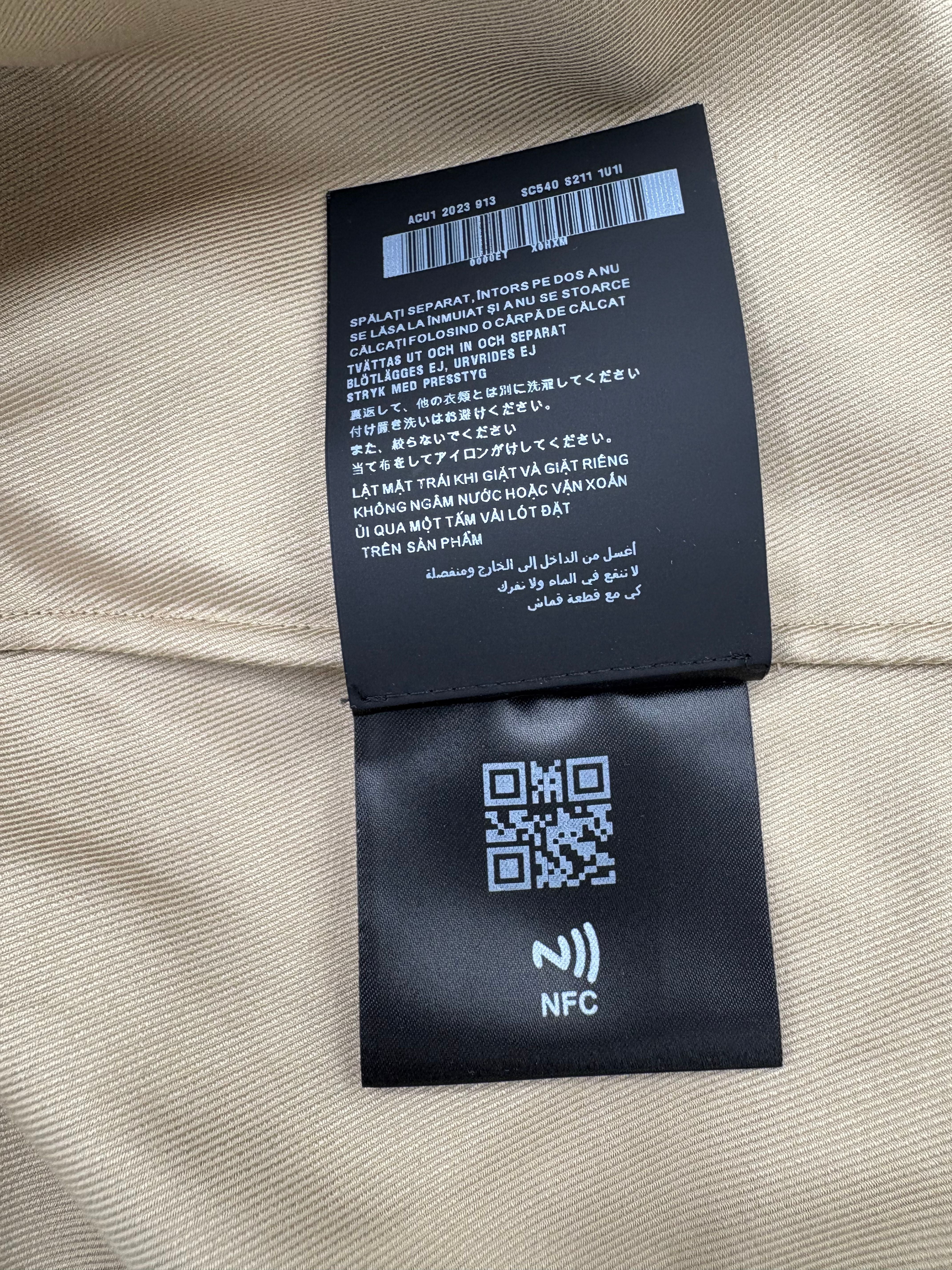 Prada Front Zip Overshirt Jacket - Beige Prada
