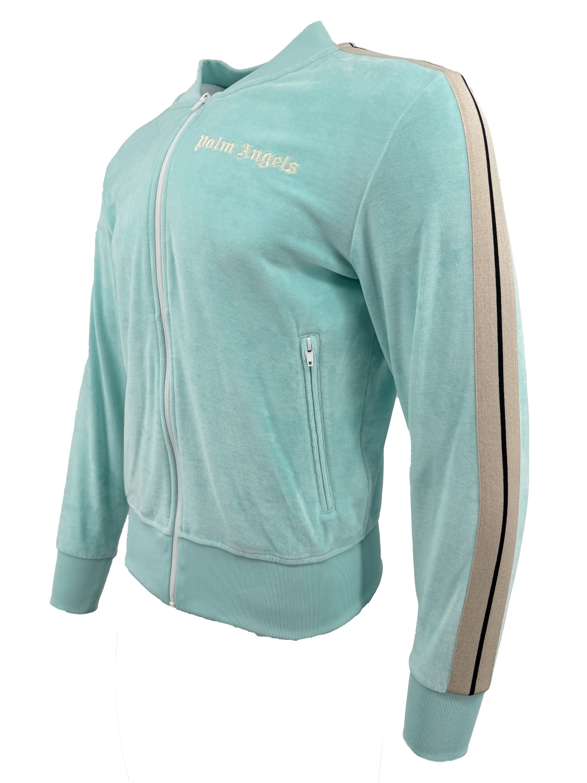 Palm Angels Track Jacket - Teal Palm Angels