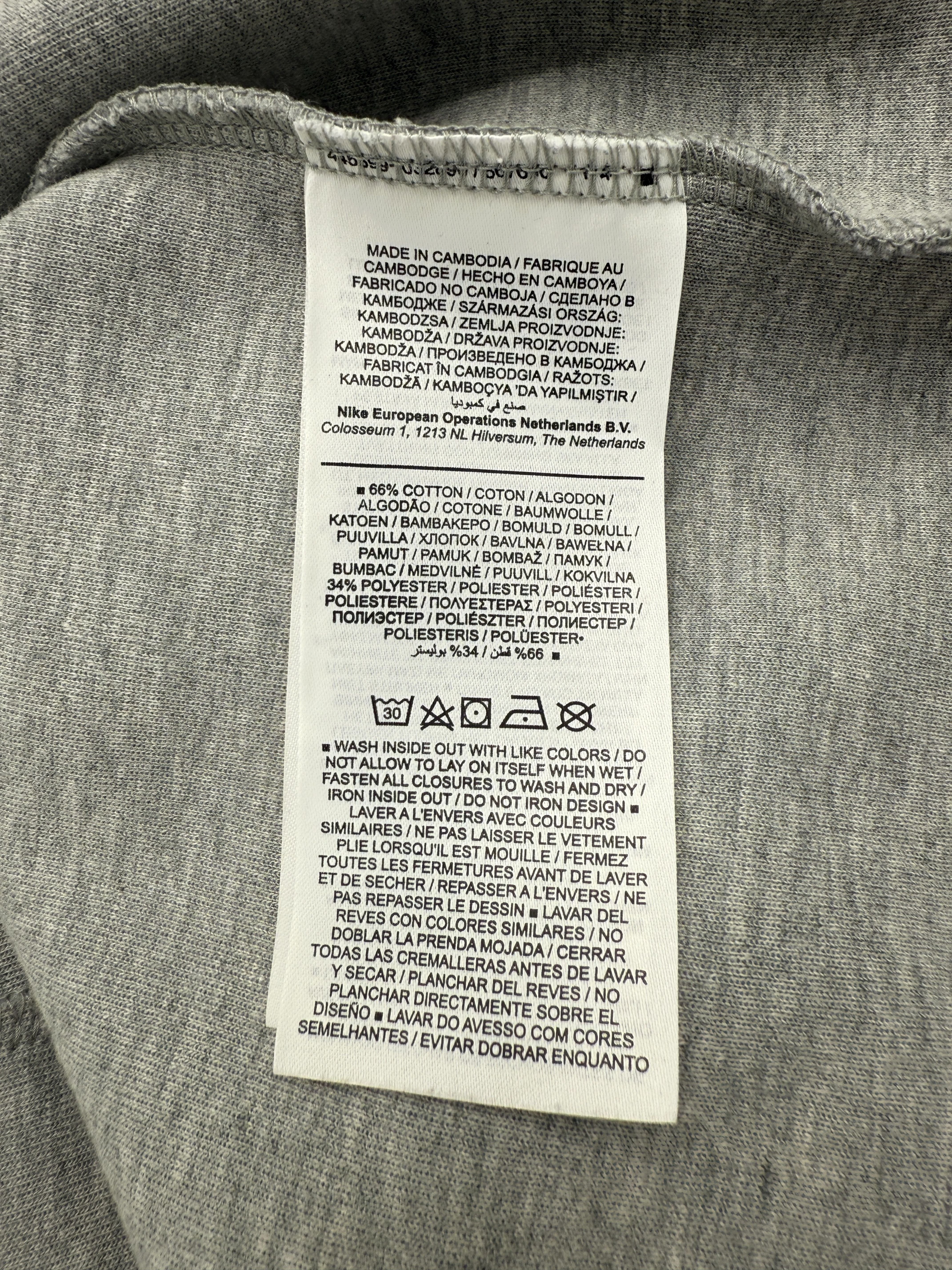 Nike Tech Fleece Crew Neck Sweatshirt - Grey Nike