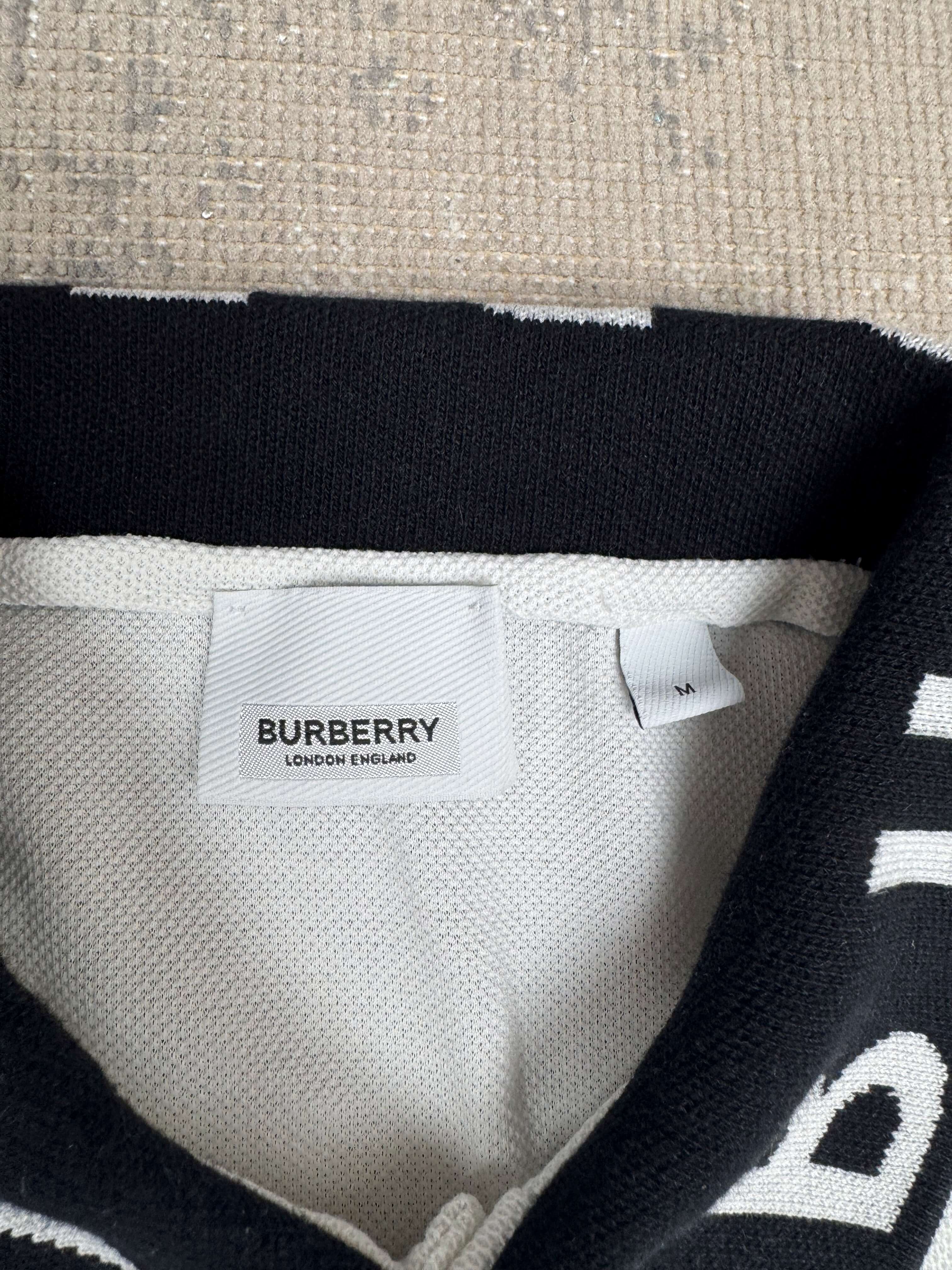 Burberry Ryland Collared Polo - White Burberry