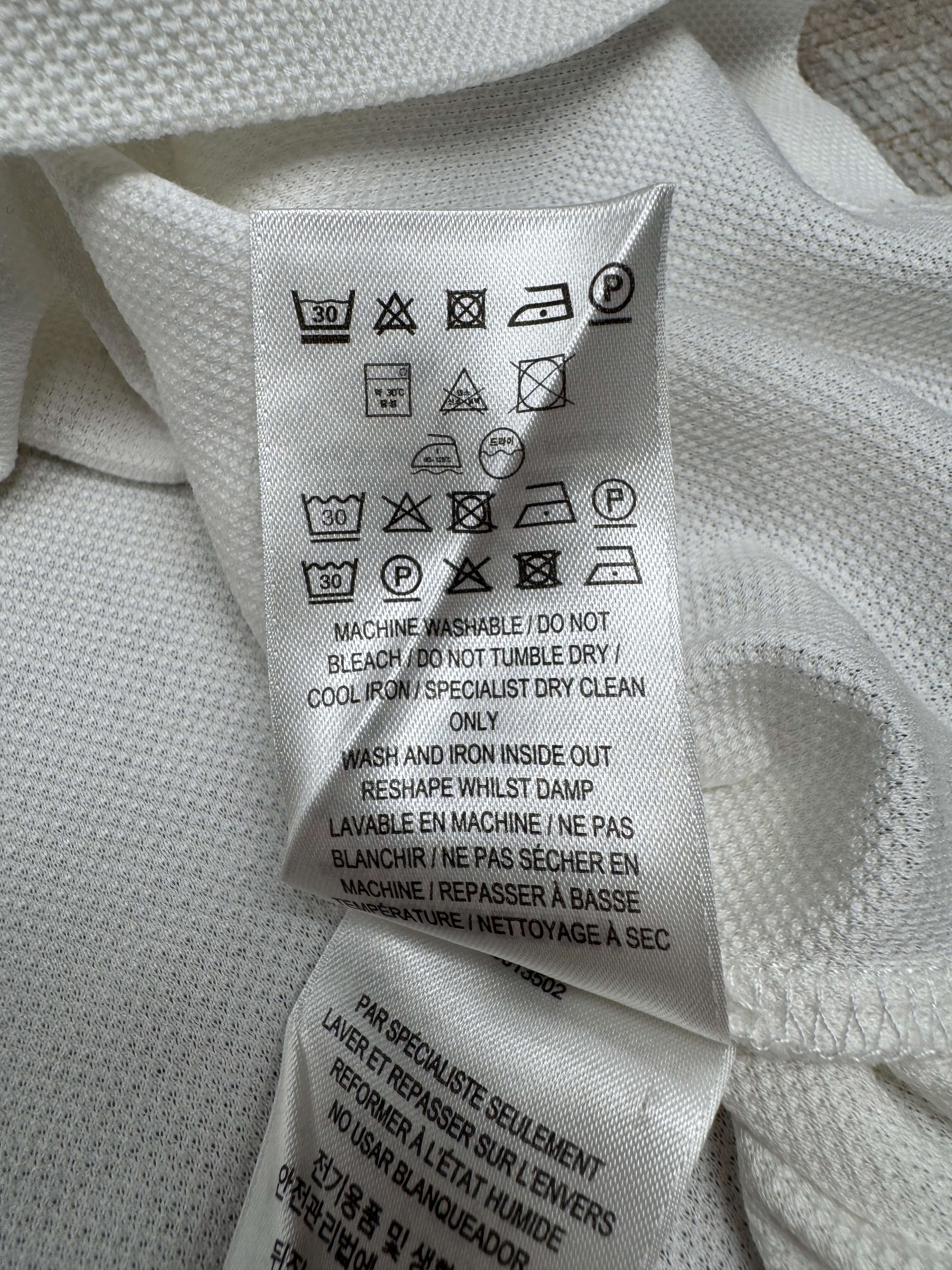Burberry Ryland Collared Polo - White Burberry