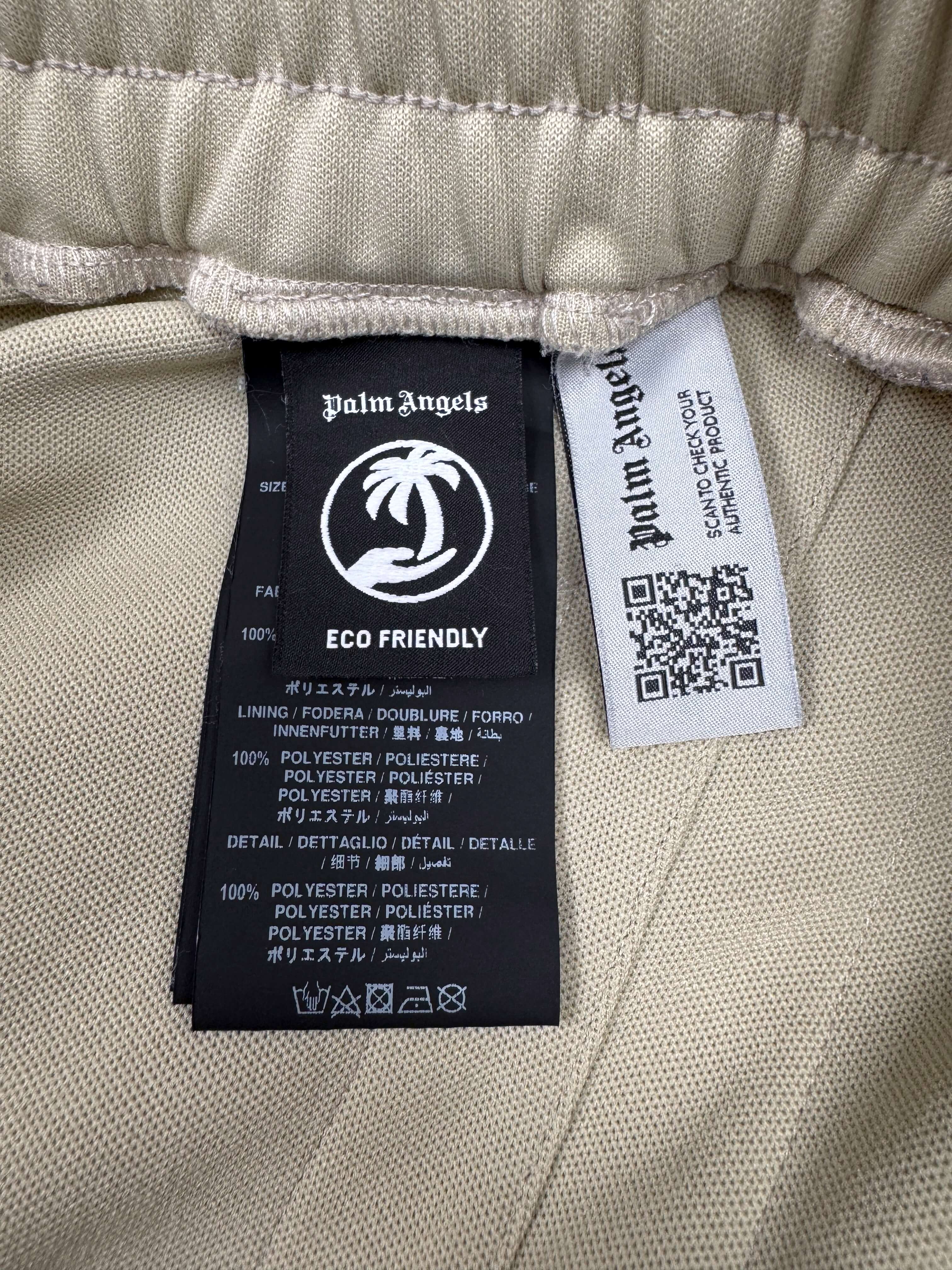 Palm Angels Track Joggers - Beige Palm Angels